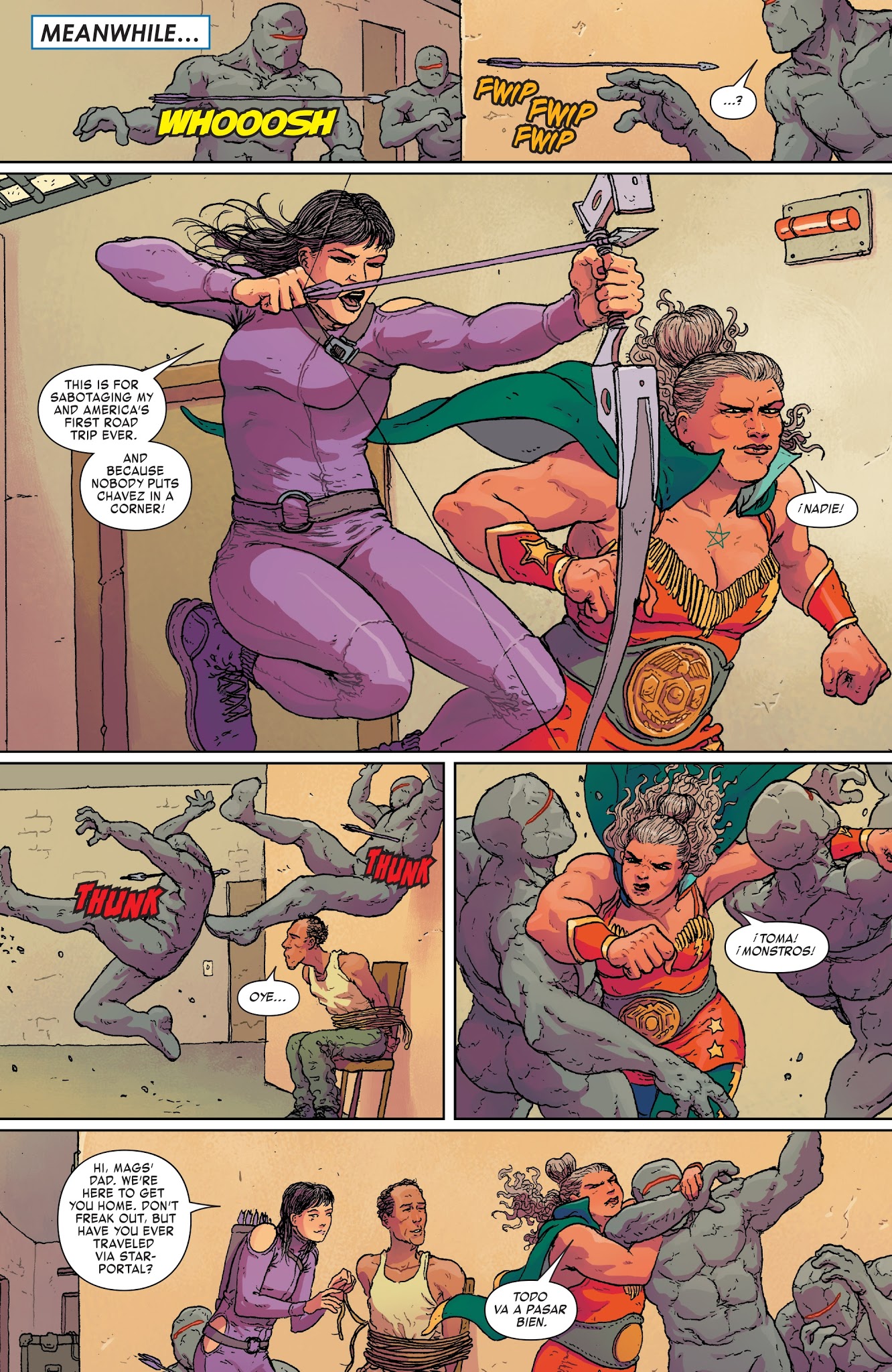 Read online America (2017) comic -  Issue #6 - 9