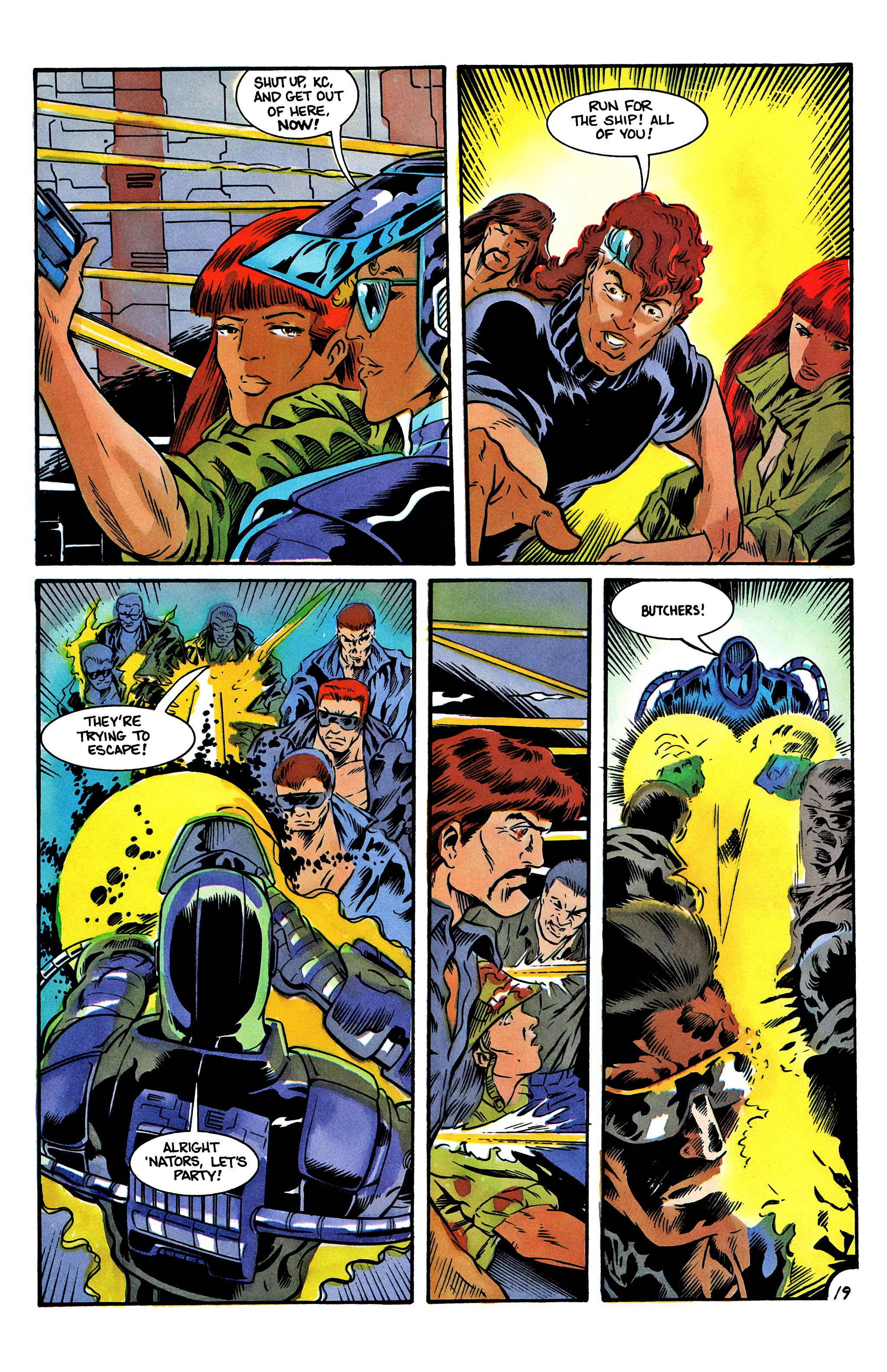 Read online The Terminator (1988) comic -  Issue #16 - 23