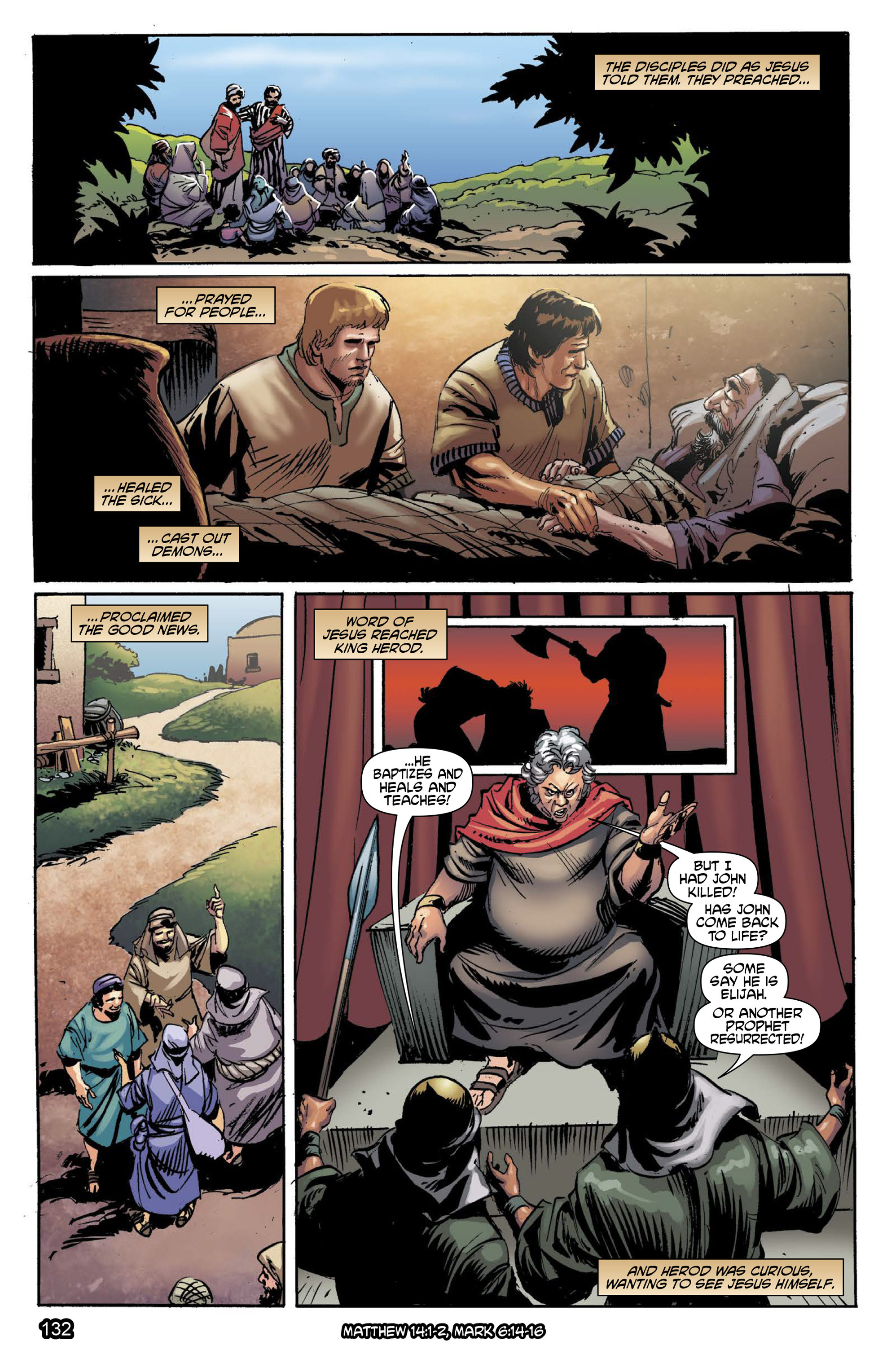 Read online The Kingstone Bible comic -  Issue #9 - 136