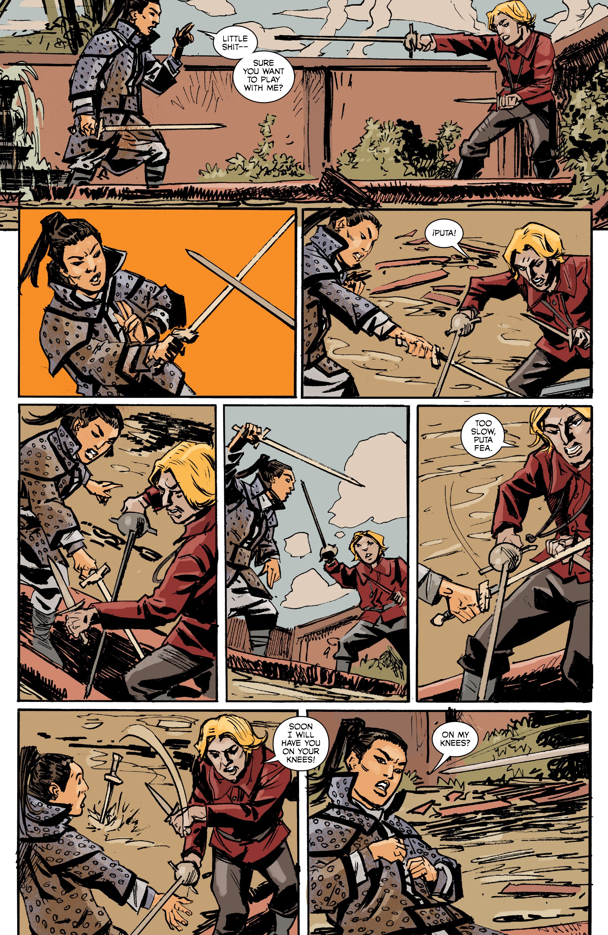 Read online Cimarronin: Fall of the Cross comic -  Issue # TPB - 62