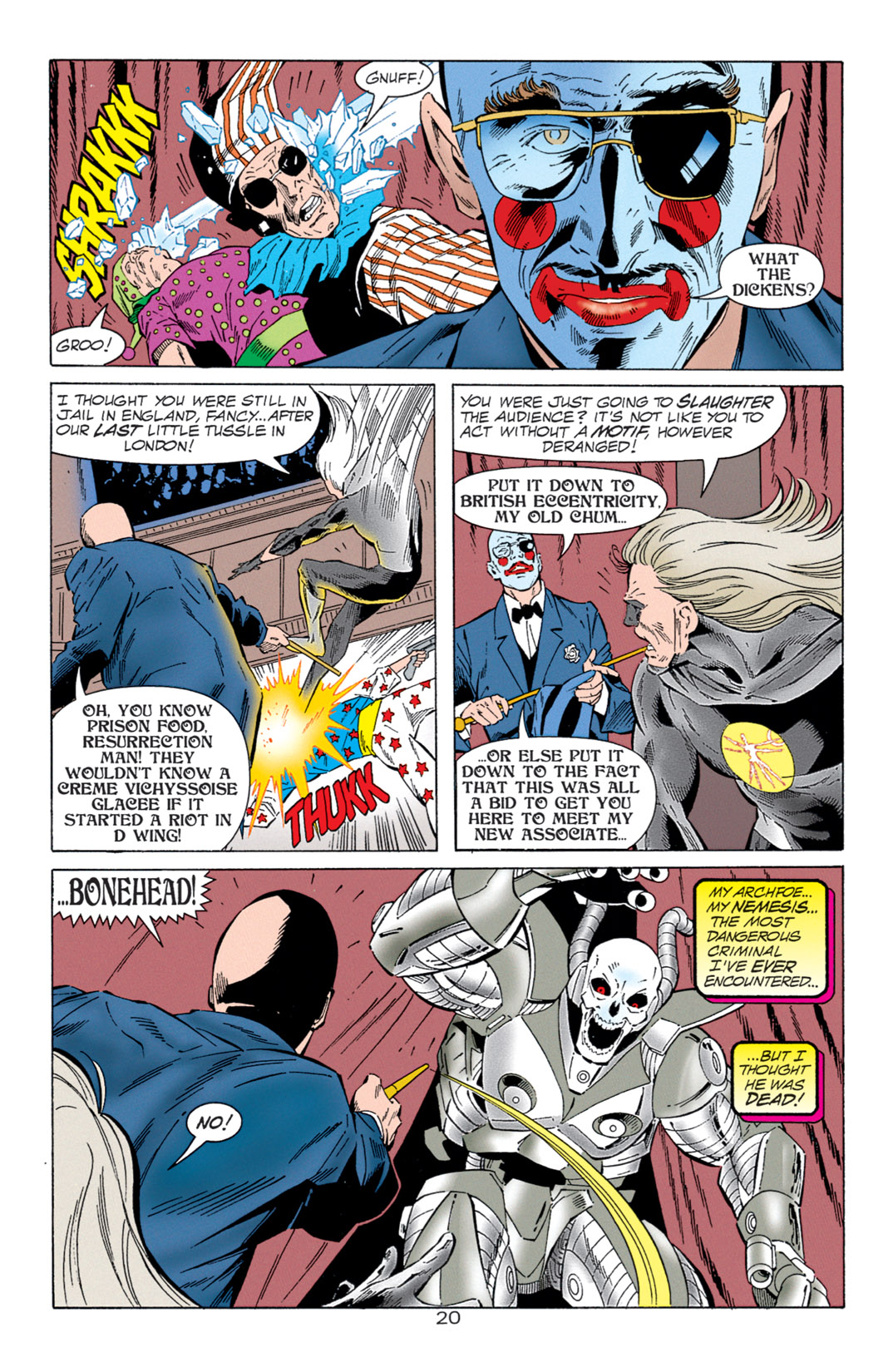 Read online Resurrection Man (1997) comic -  Issue #19 - 21