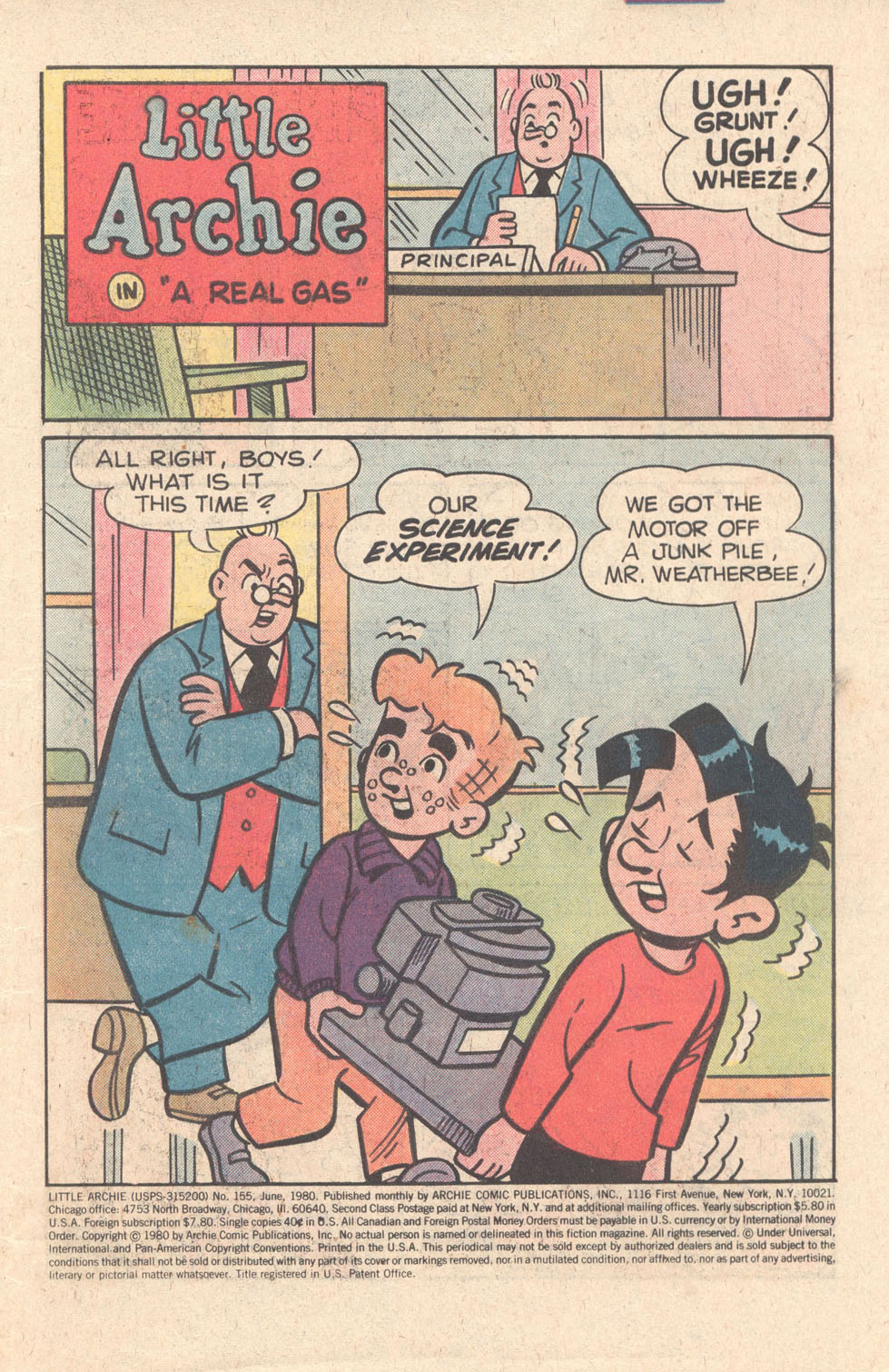 Read online The Adventures of Little Archie comic -  Issue #155 - 3