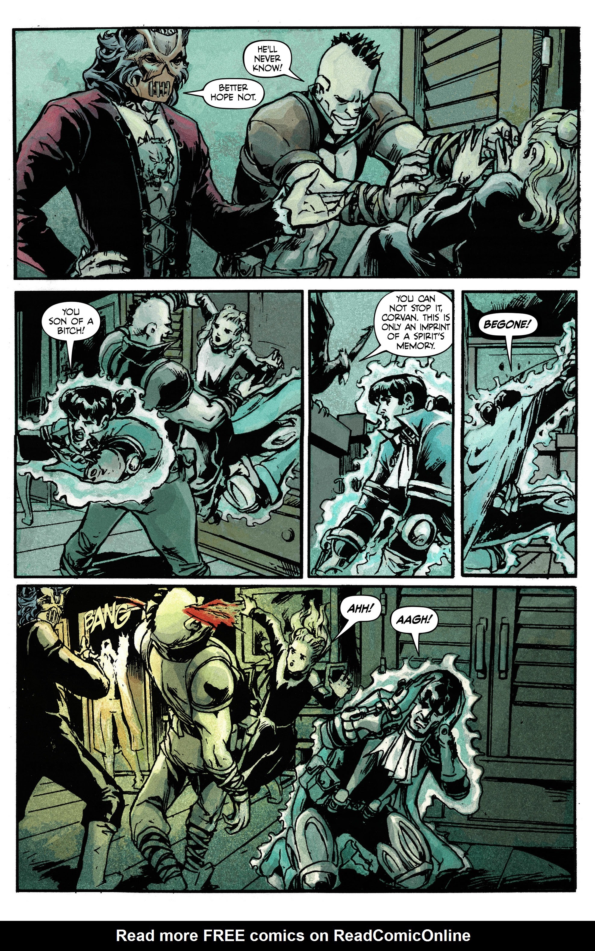 Read online Raven Nevermore comic -  Issue #4 - 11