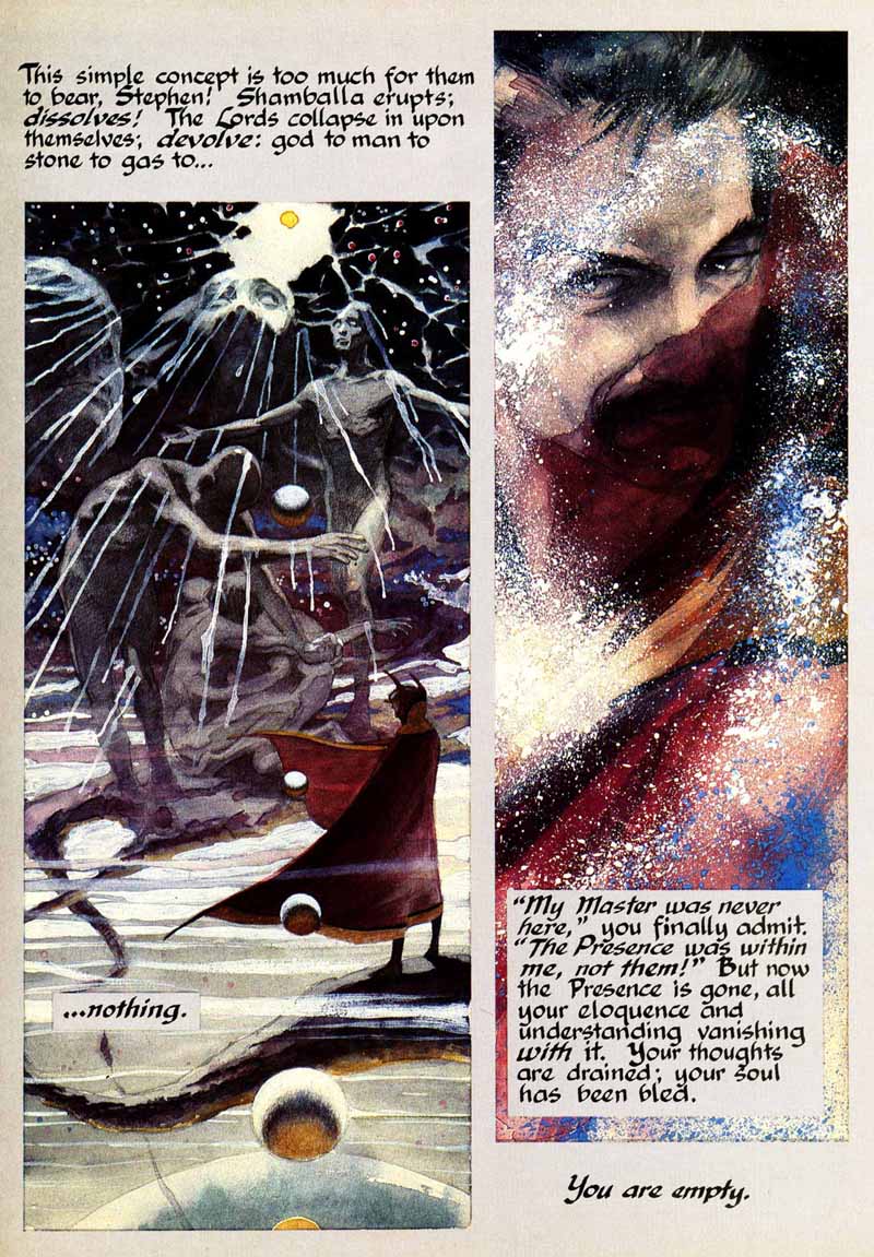 Read online Marvel Graphic Novel comic -  Issue #23 - Dr. Strange Into Shamballa - 58