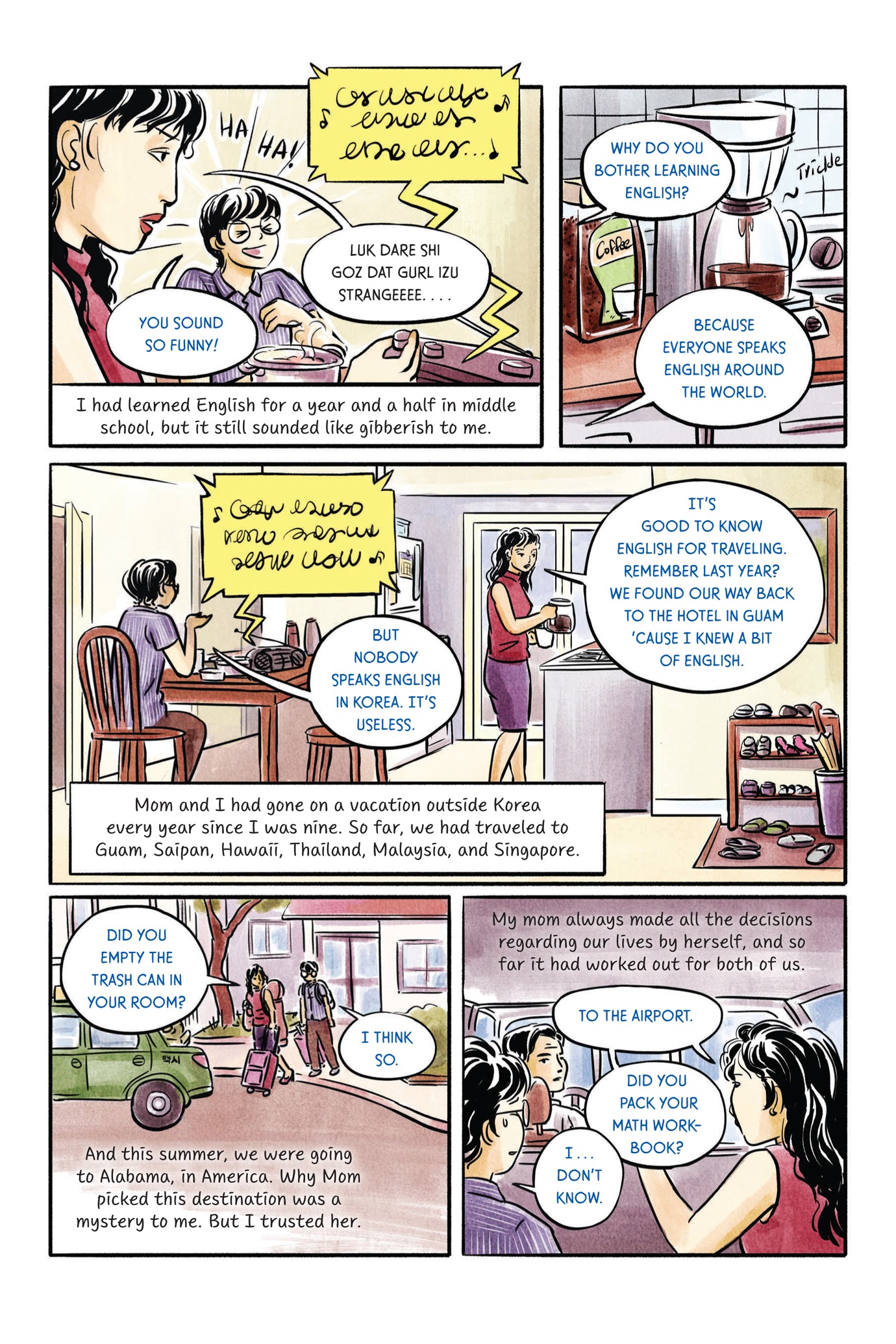 Read online Almost American Girl: An Illustrated Memoir comic -  Issue # TPB (Part 1) - 11