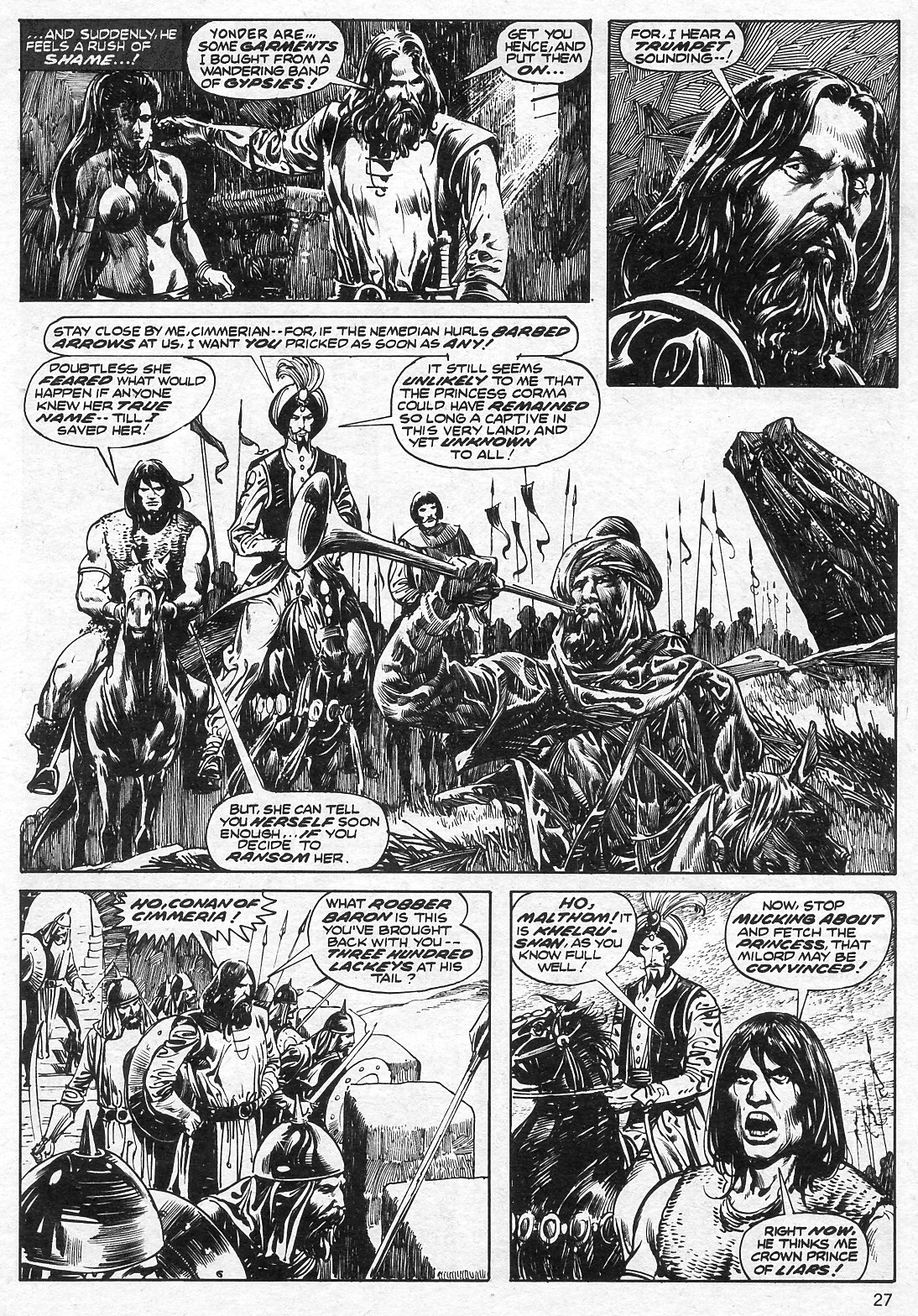 The Savage Sword Of Conan Issue #12 #13 - English 27