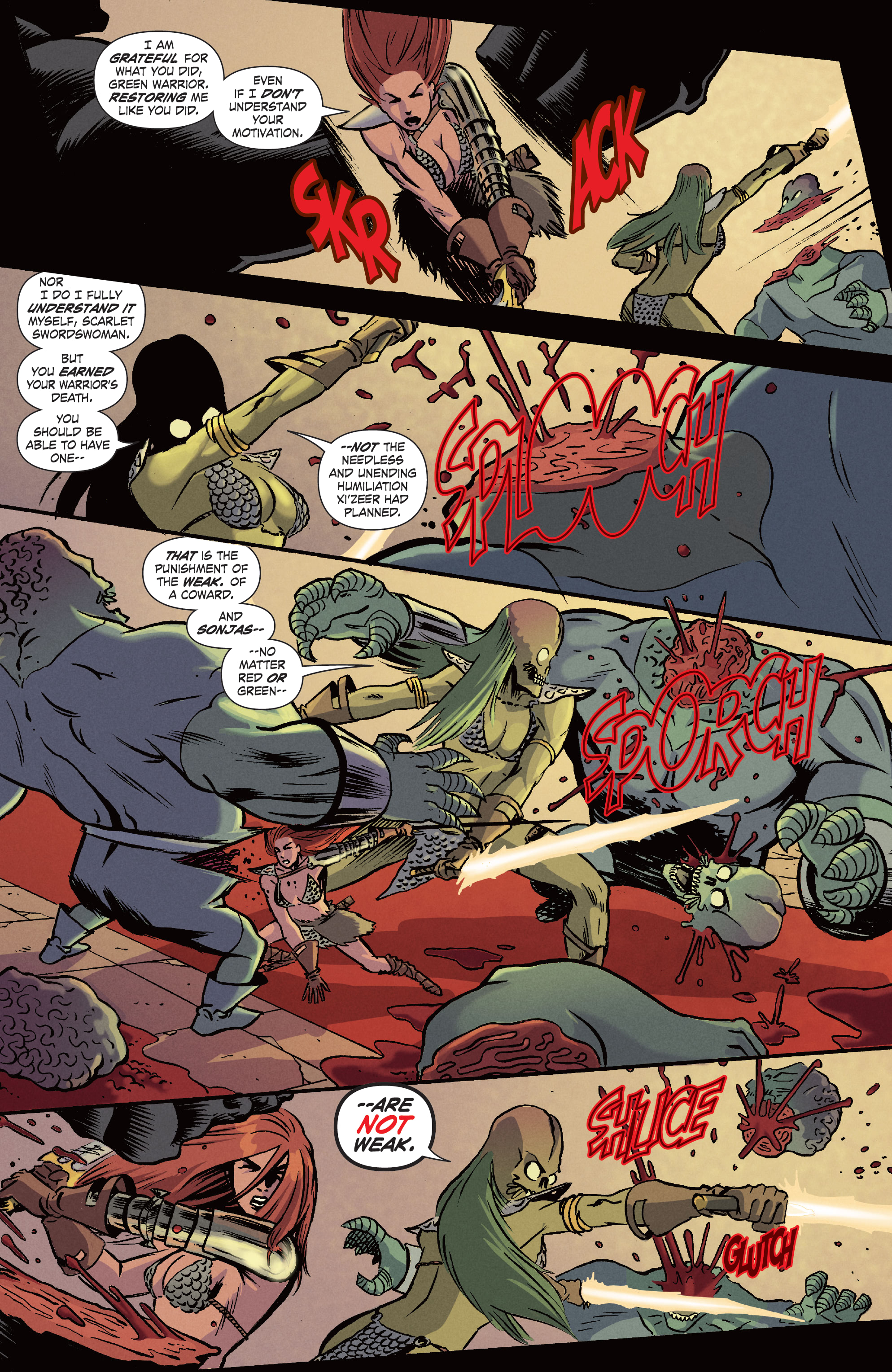 Read online Mars Attacks Red Sonja comic -  Issue #5 - 17