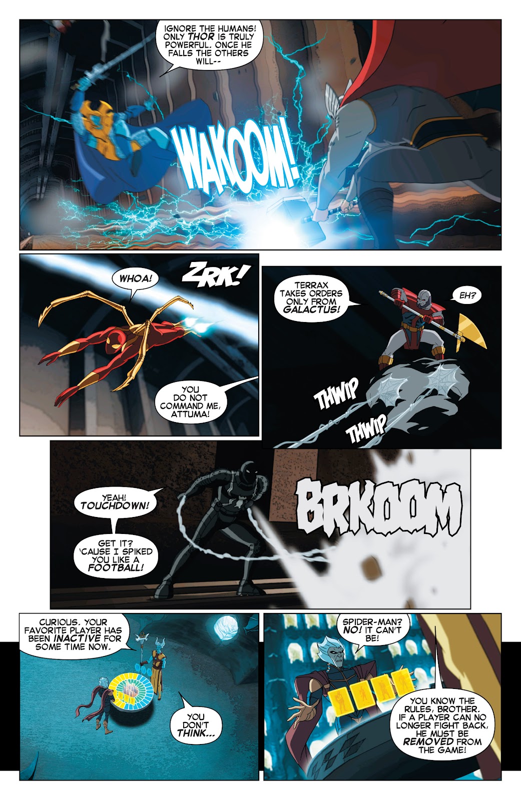 Marvel Universe Ultimate Spider-Man: Contest of Champions issue 3 - Page 6