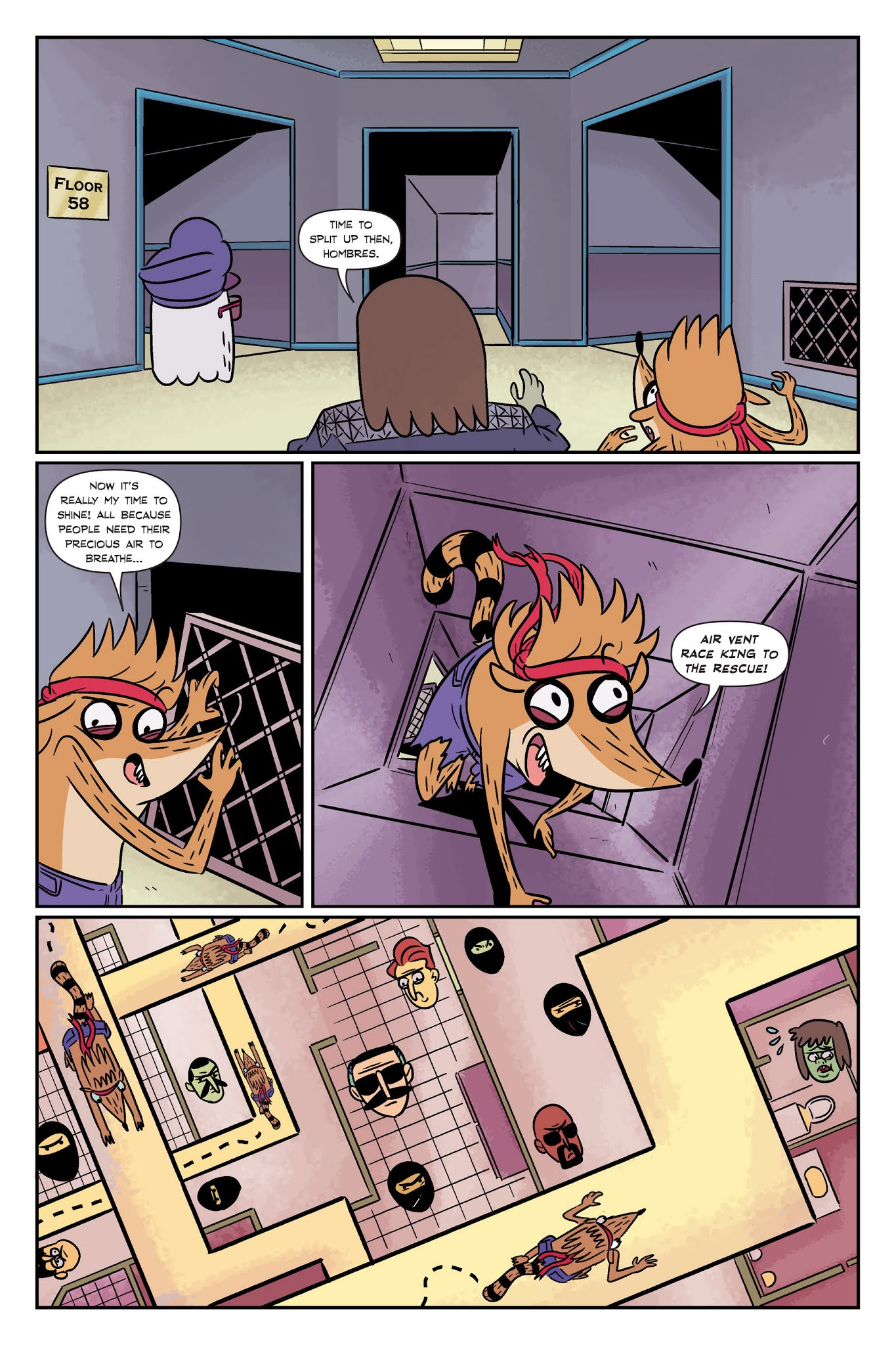 Read online Regular Show: Noir Means Noir, Buddy comic -  Issue # TPB (Part 1) - 97