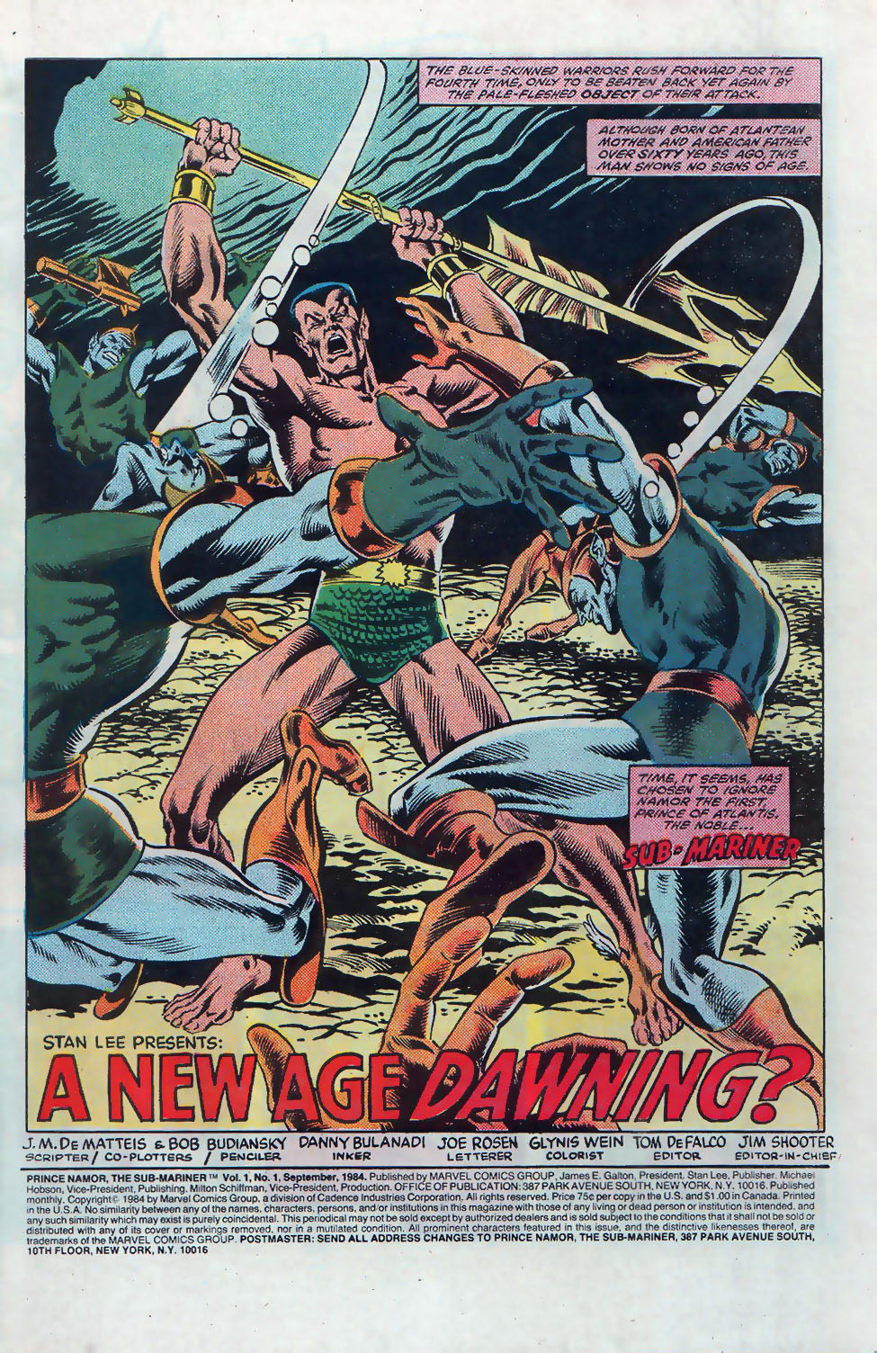 Prince Namor, the Sub-Mariner Issue #1 #1 - English 2