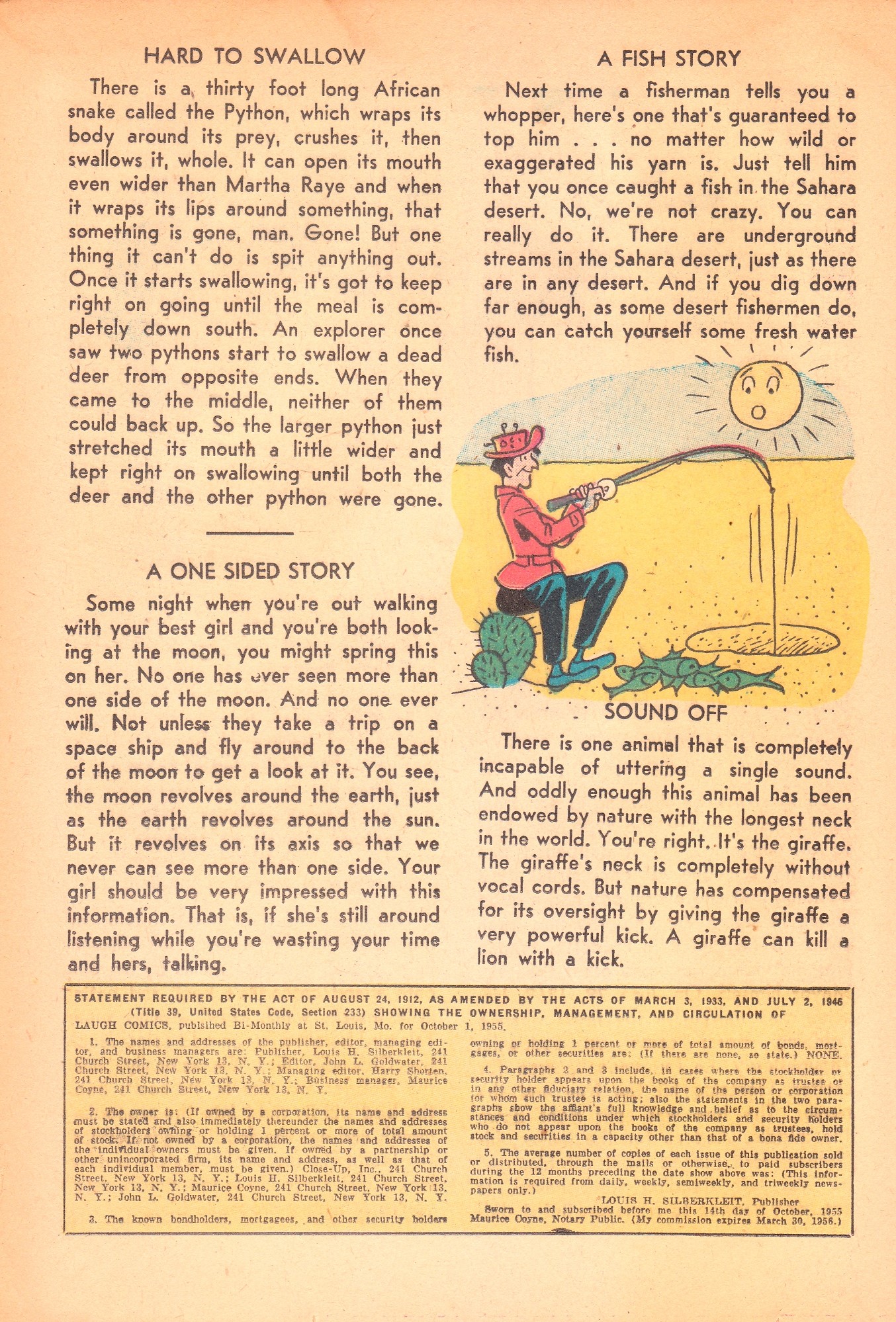 Read online Laugh (Comics) comic -  Issue #74 - 26