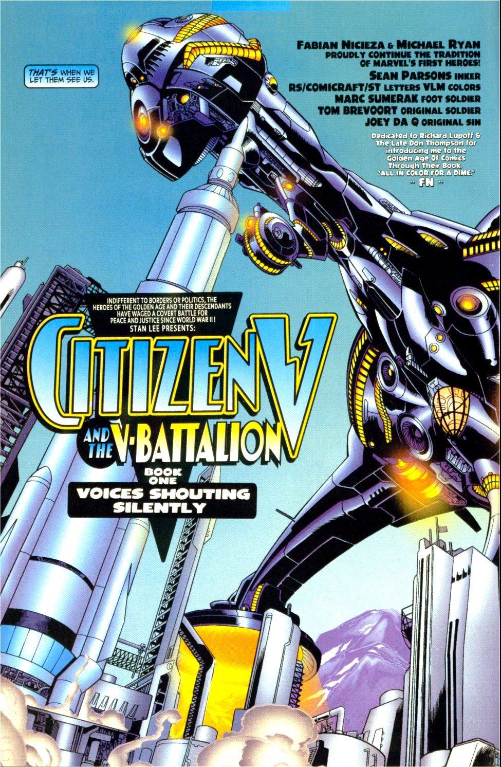 Read online Citizen V and the V-Battalion comic -  Issue #1 - 3
