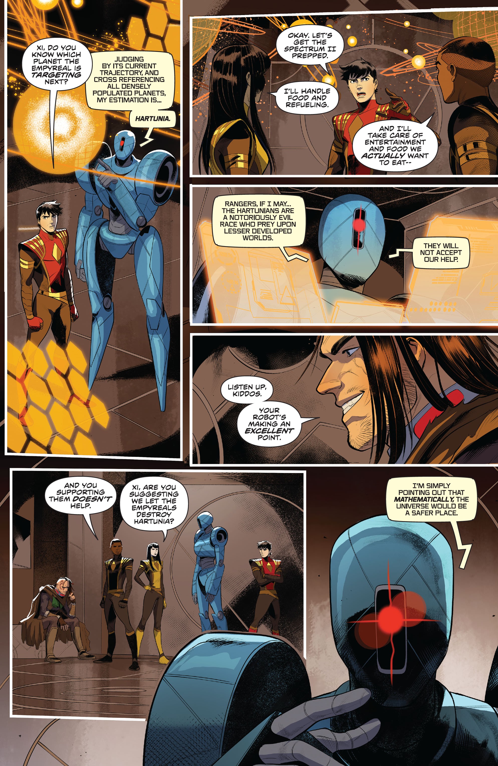 Read online Power Rangers comic -  Issue #7 - 11