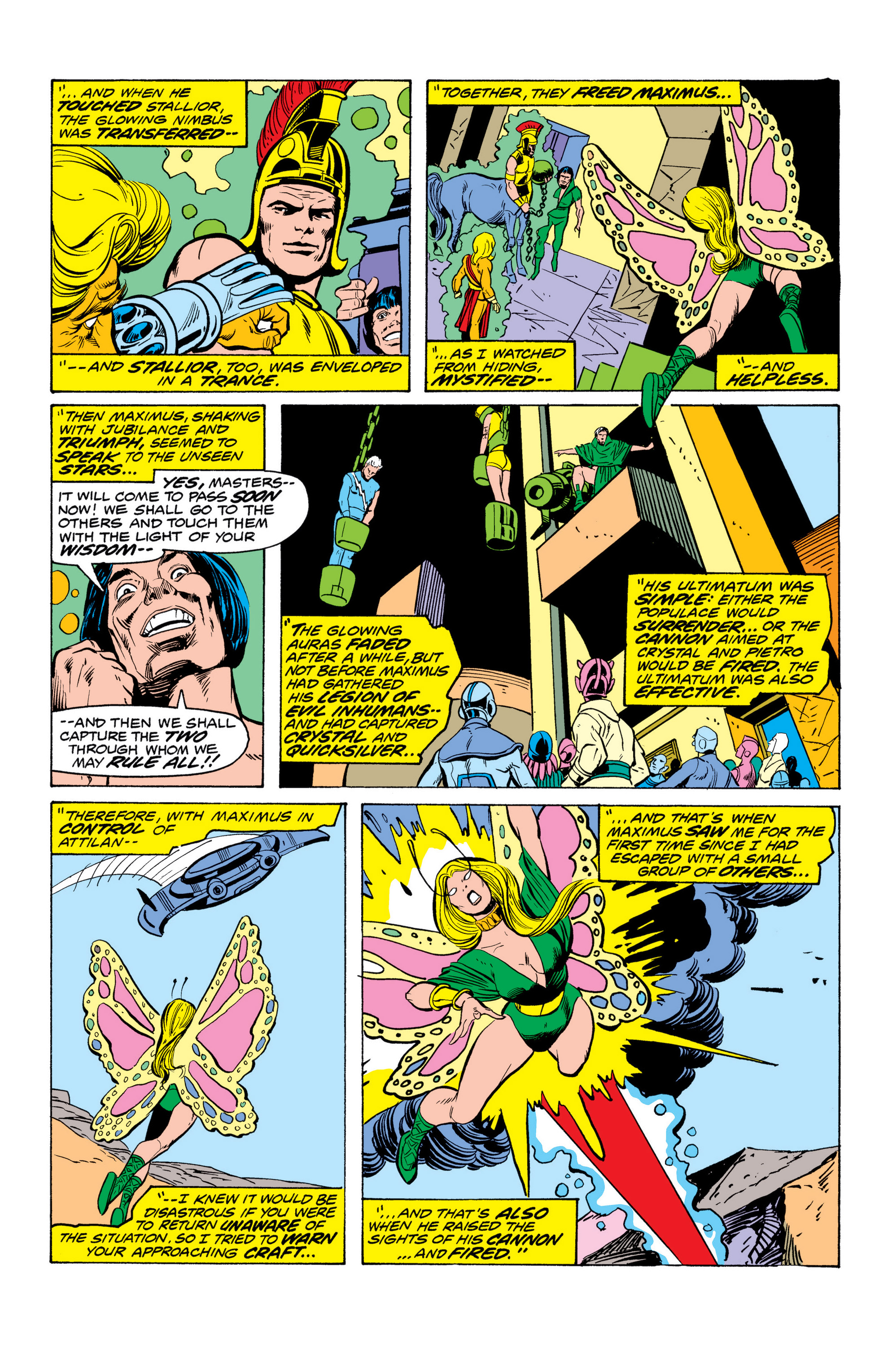 Read online Marvel Masterworks: The Inhumans comic -  Issue # TPB 2 (Part 1) - 95