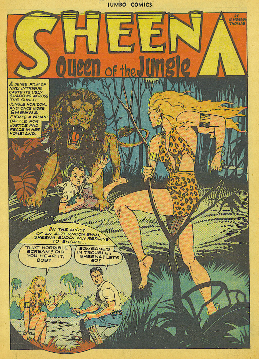 Read online Jumbo Comics comic -  Issue #52 - 3