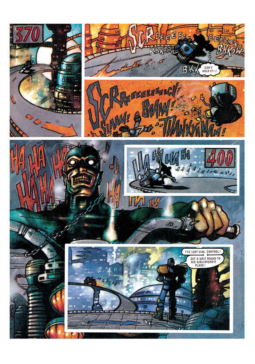 Read online Judge Dredd [Collections - Rebellion] comic -  Issue # TPB Judge Dredd - Heavy Metal Dredd - 40