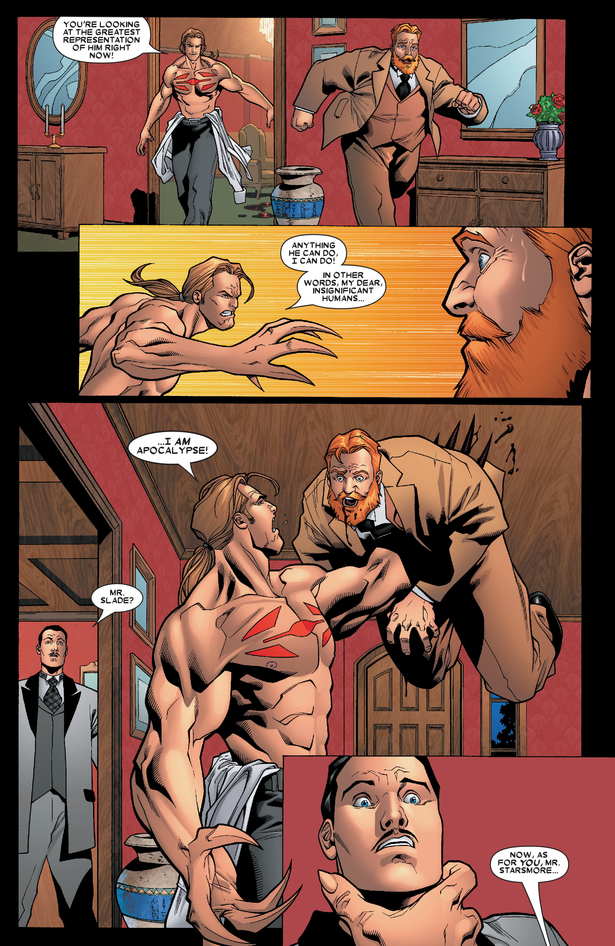 Read online X-Men: Apocalypse/Dracula comic -  Issue #1 - 19