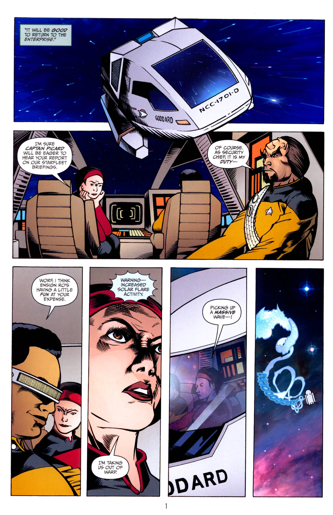 Star Trek: The Next Generation: The Space Between Issue #4 #4 - English 3