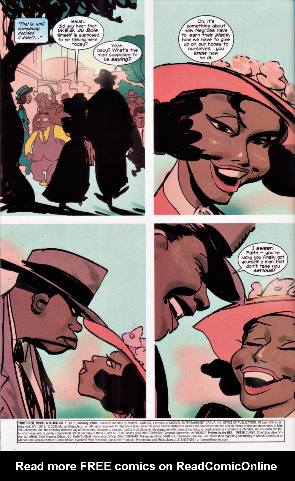 Read online Truth: Red, White & Black comic -  Issue #1 - 4