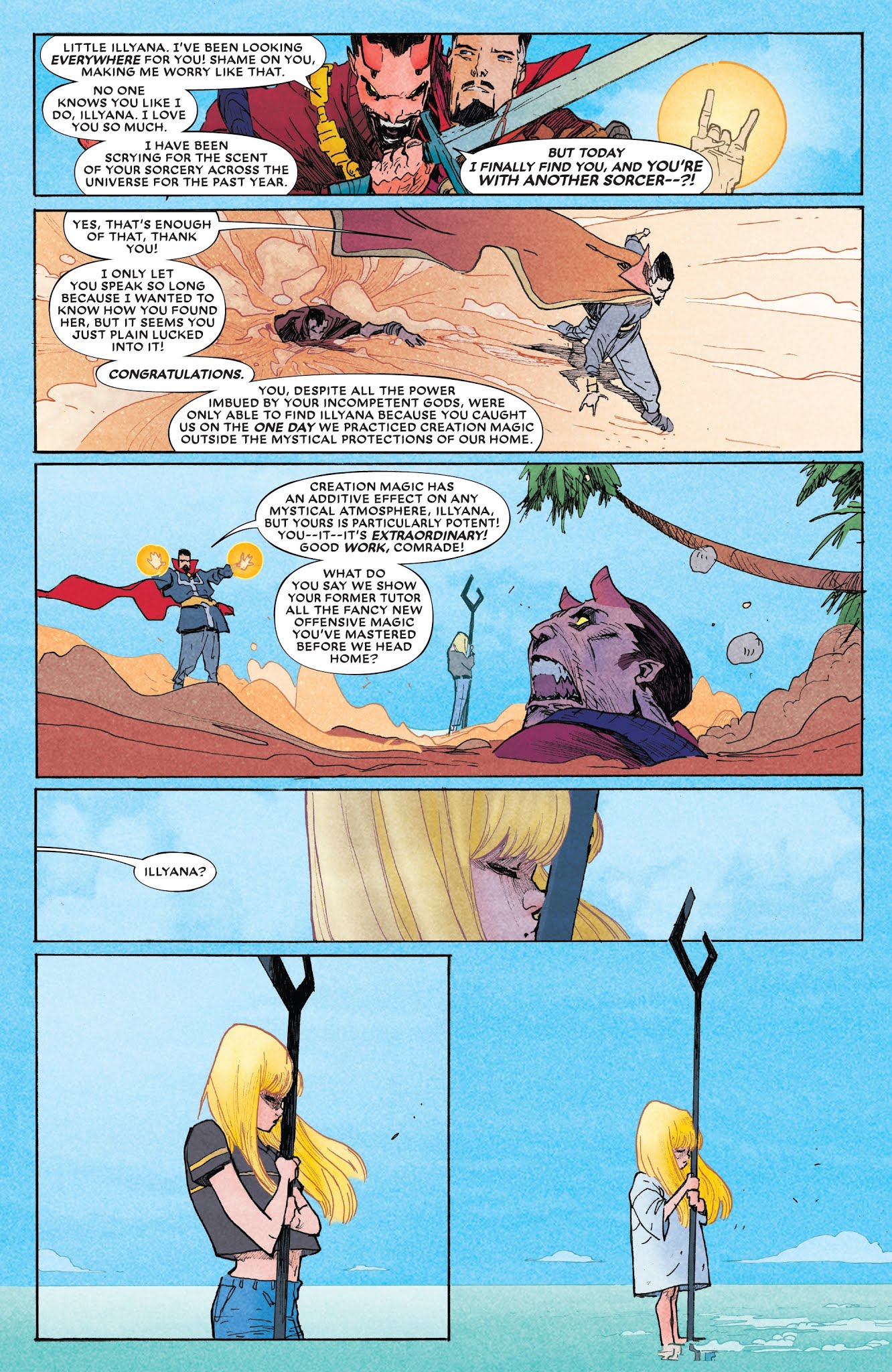 Read online What If? Magik comic -  Issue # Full - 15