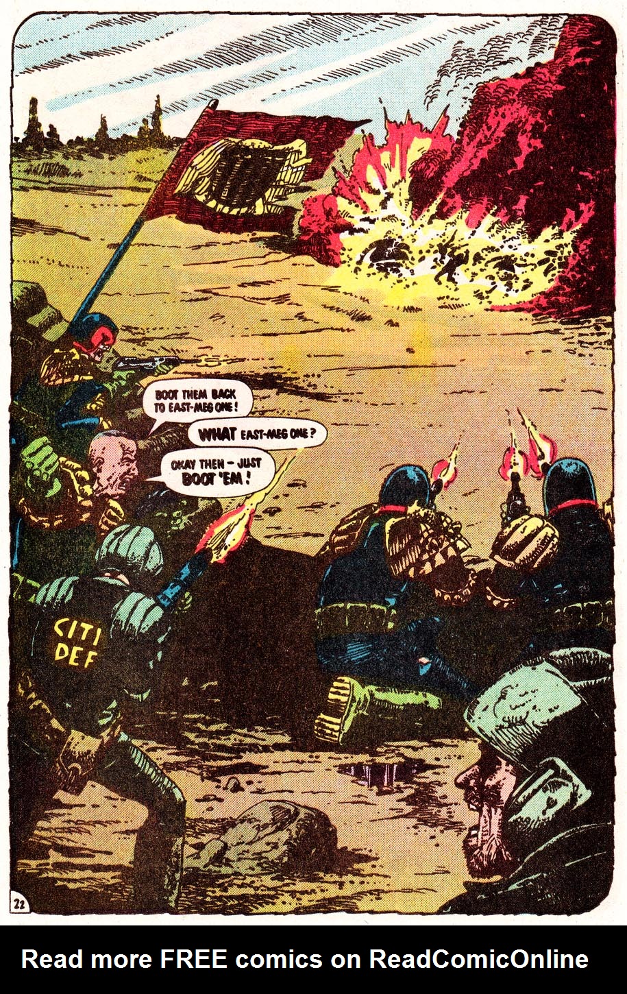 Read online Judge Dredd (1983) comic -  Issue #24 - 22