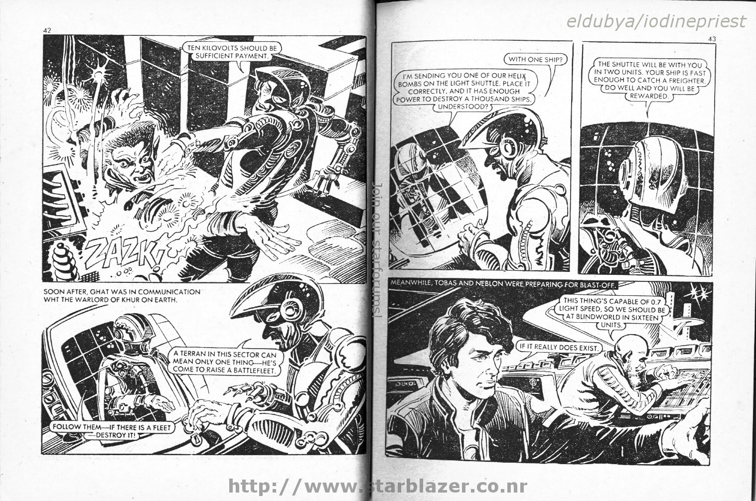Read online Starblazer comic -  Issue #46 - 23
