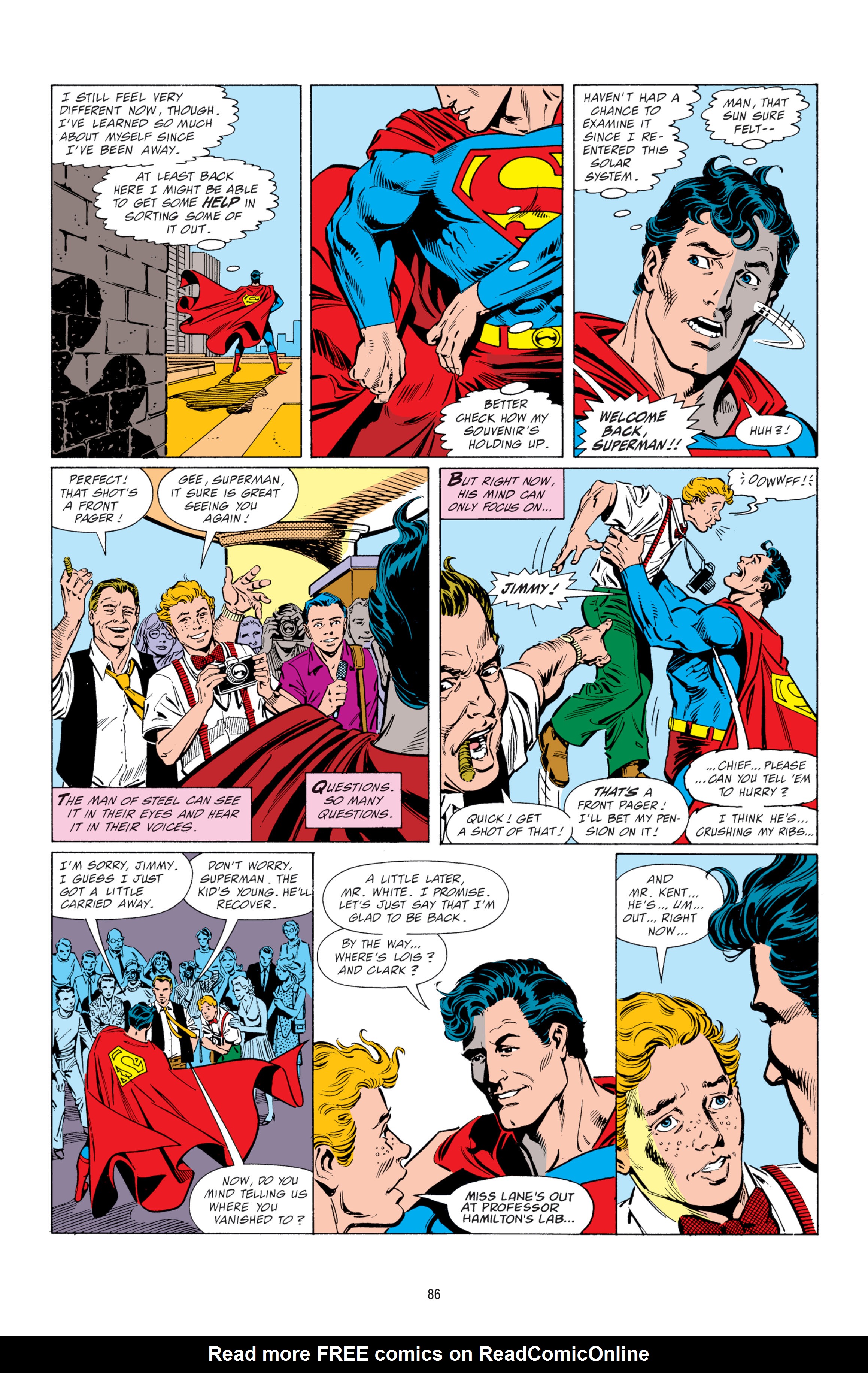 Read online Adventures of Superman: George Pérez comic -  Issue # TPB (Part 1) - 86