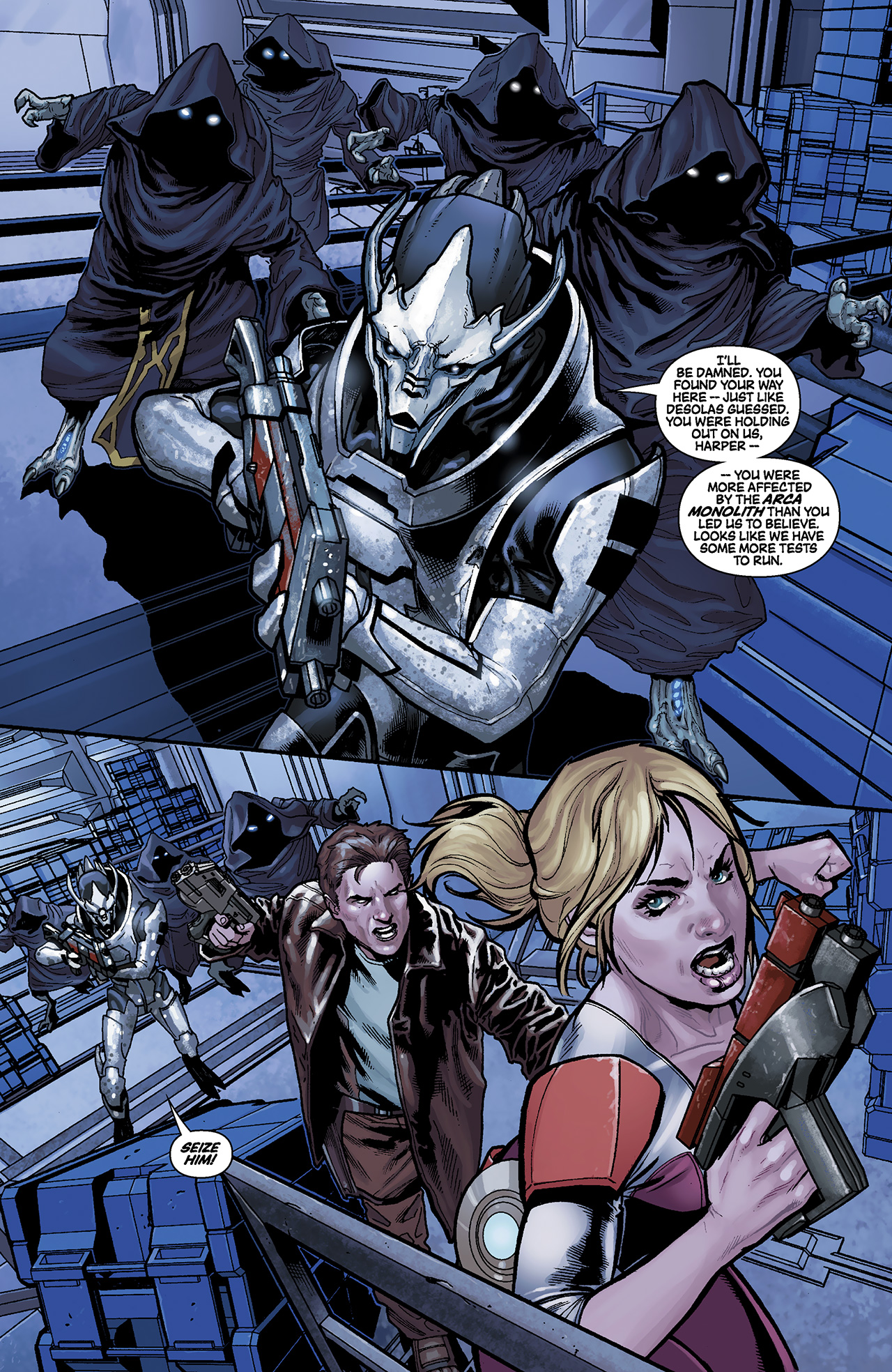 Read online Mass Effect: Evolution comic -  Issue #2 - 22