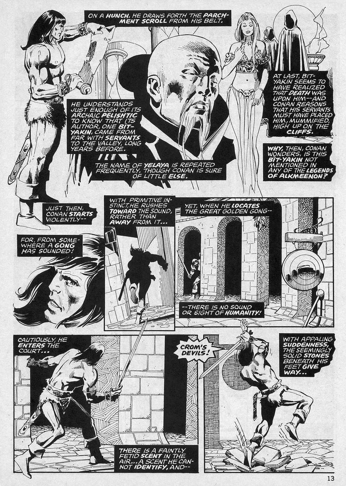 Read online The Savage Sword Of Conan comic -  Issue #25 - 13