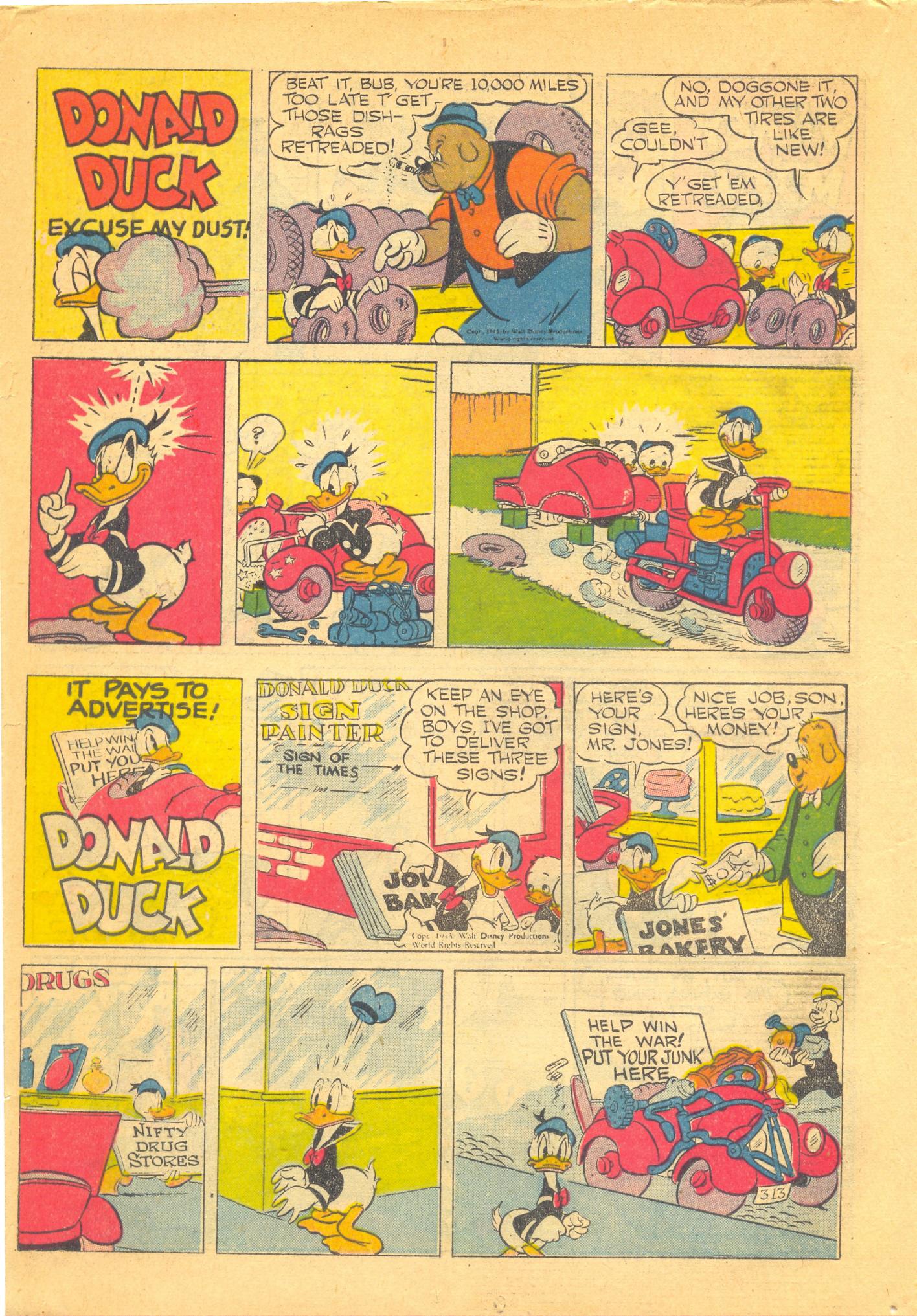 Read online Walt Disney's Comics and Stories comic -  Issue #42 - 34
