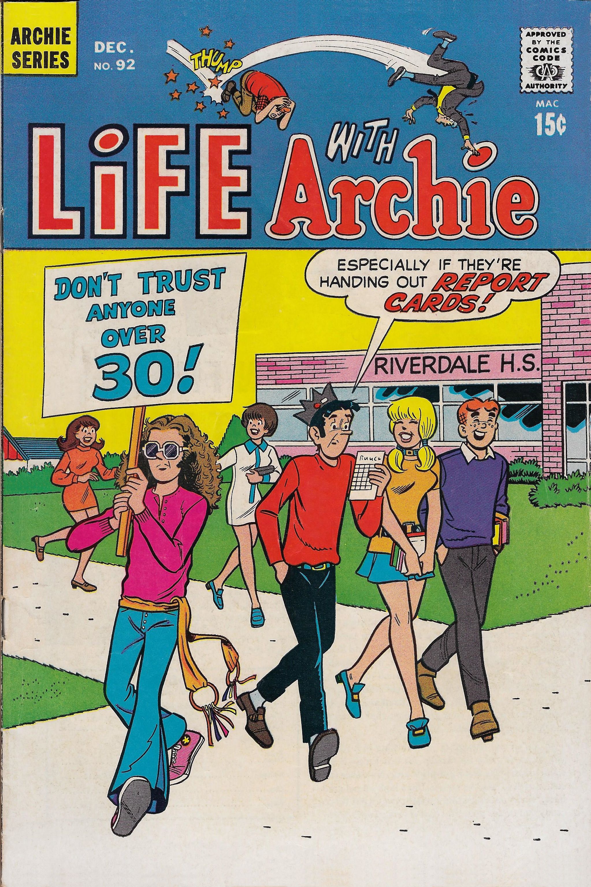 Read online Life With Archie (1958) comic -  Issue #92 - 1