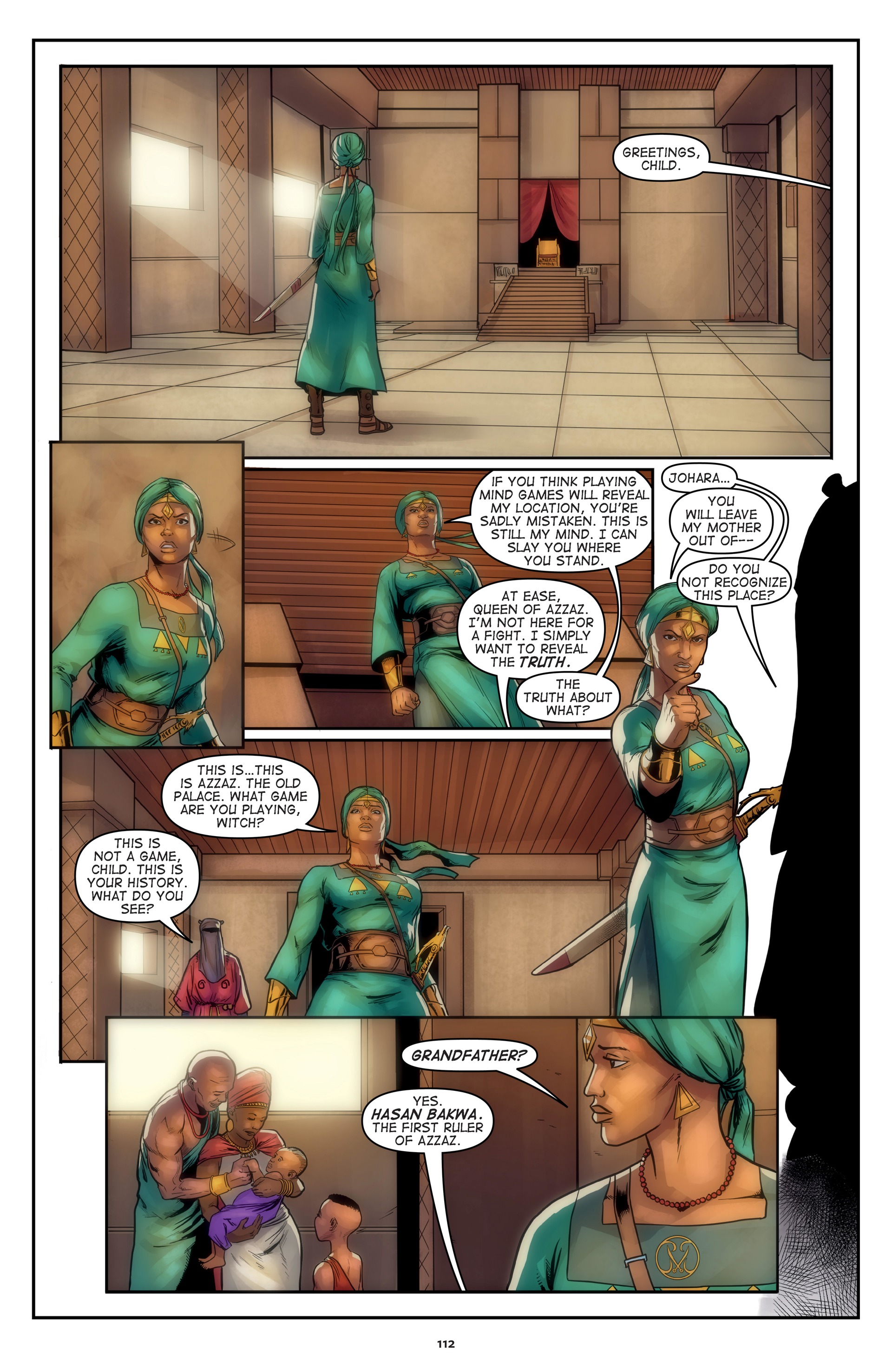 Read online Malika: Warrior Queen comic -  Issue # TPB 2 (Part 2) - 14