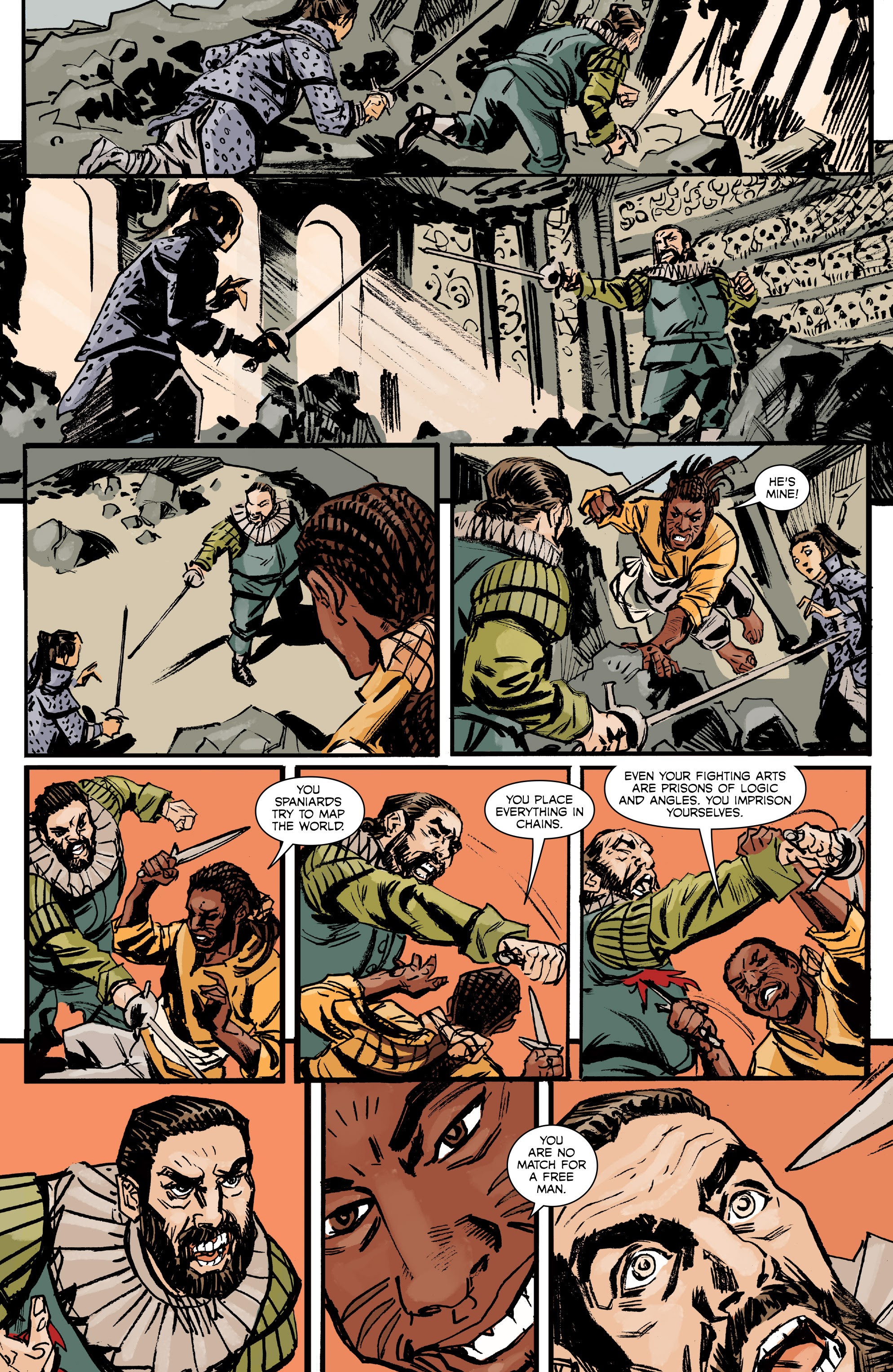 Read online Cimarronin: Fall of the Cross comic -  Issue # TPB - 69