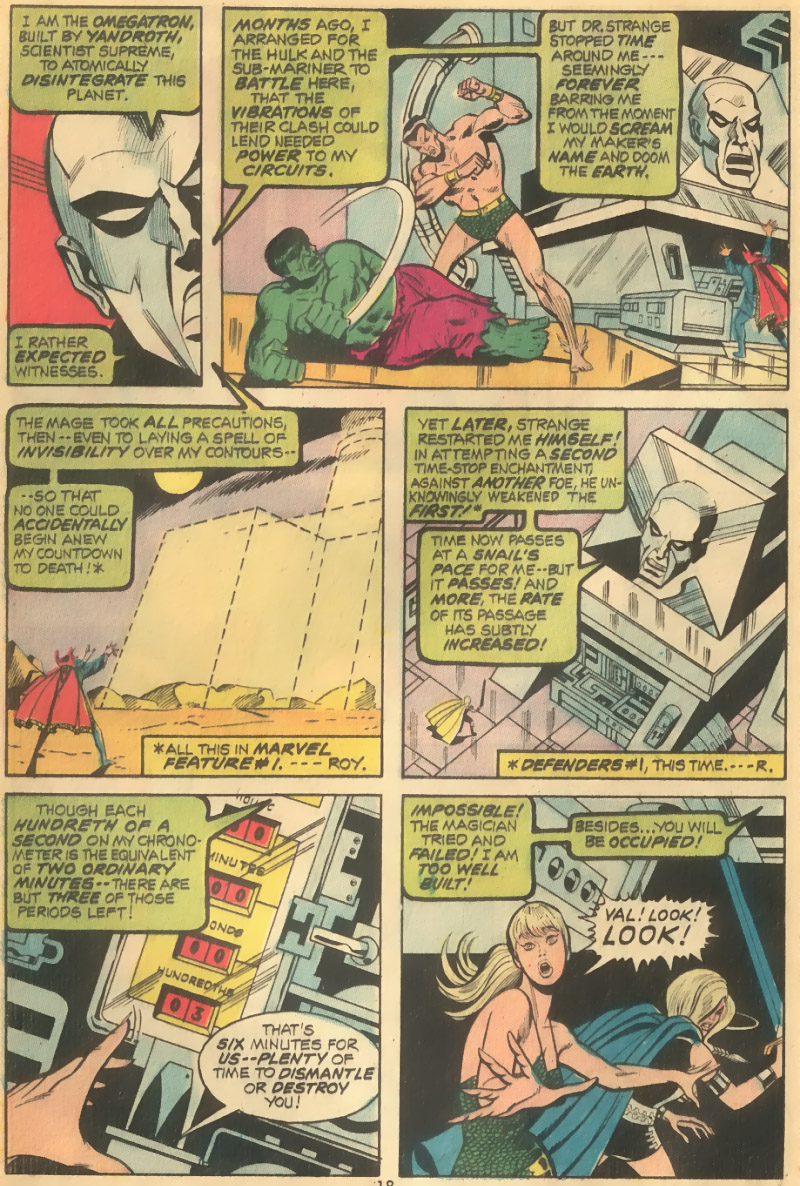 Read online The Defenders (1972) comic -  Issue #5 - 14