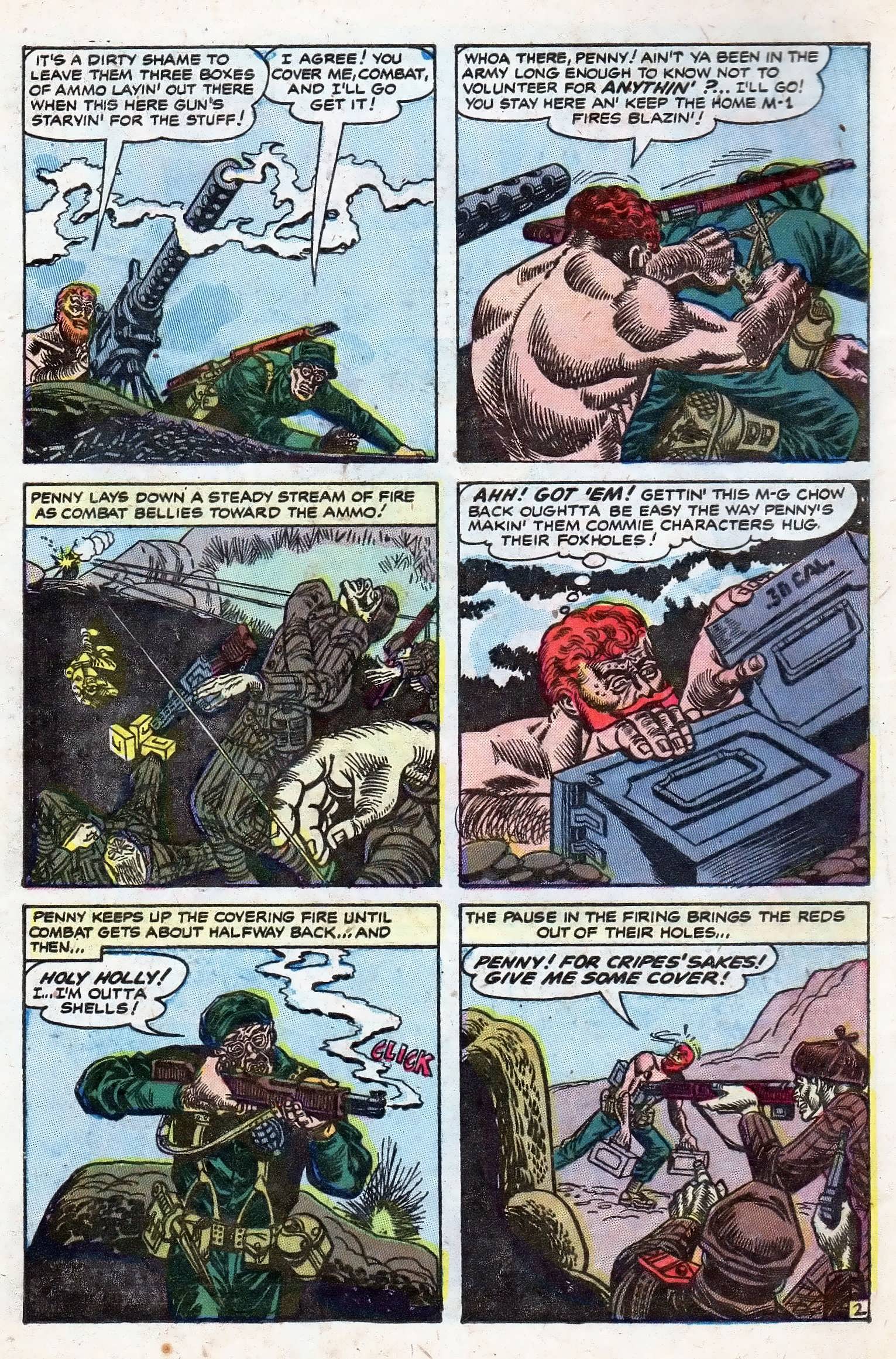 Read online Combat (1952) comic -  Issue #8 - 4