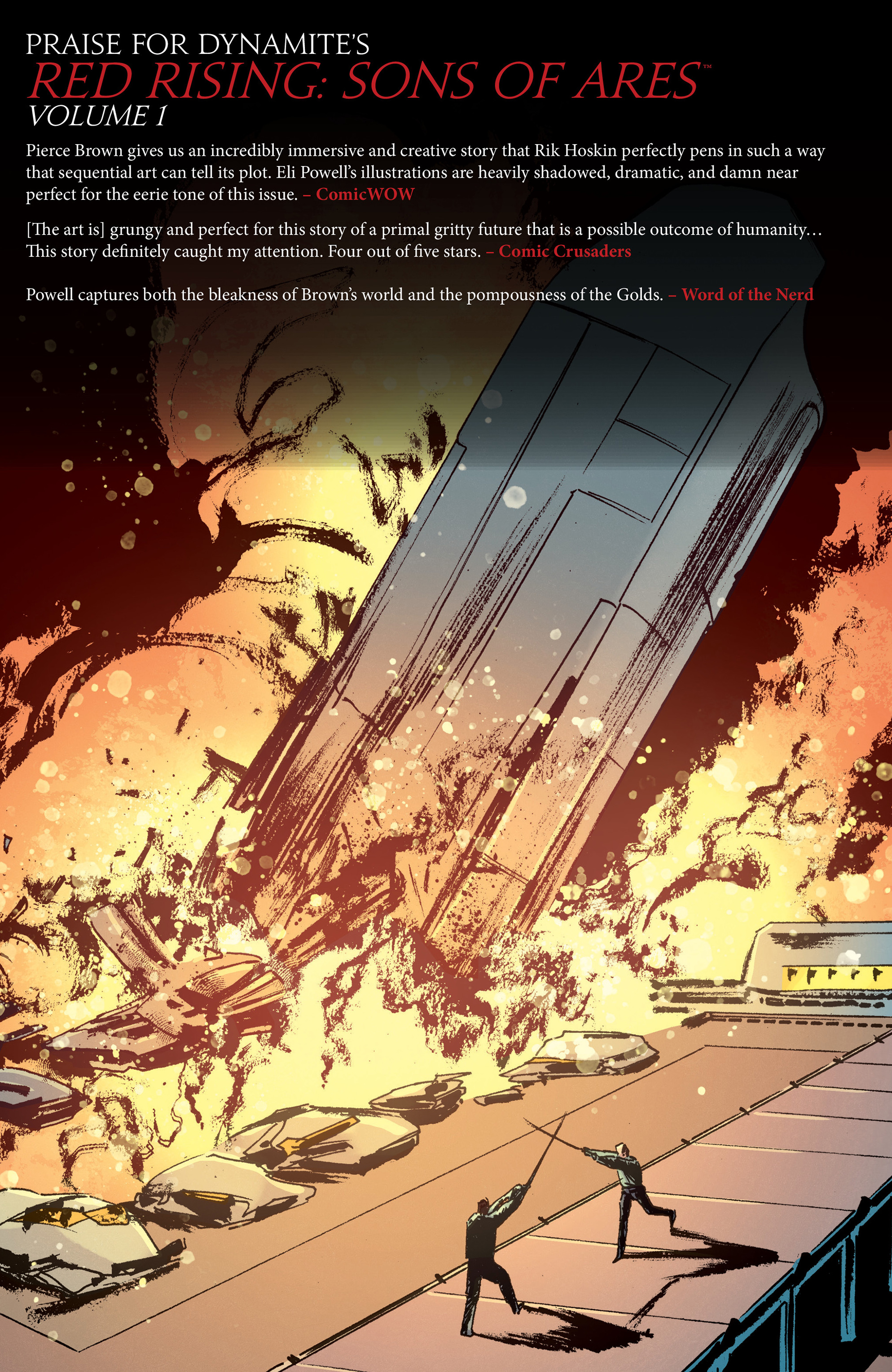 Read online Pierce Brown's Red Rising: Sons of Ares: Wrath comic -  Issue # TPB - 126