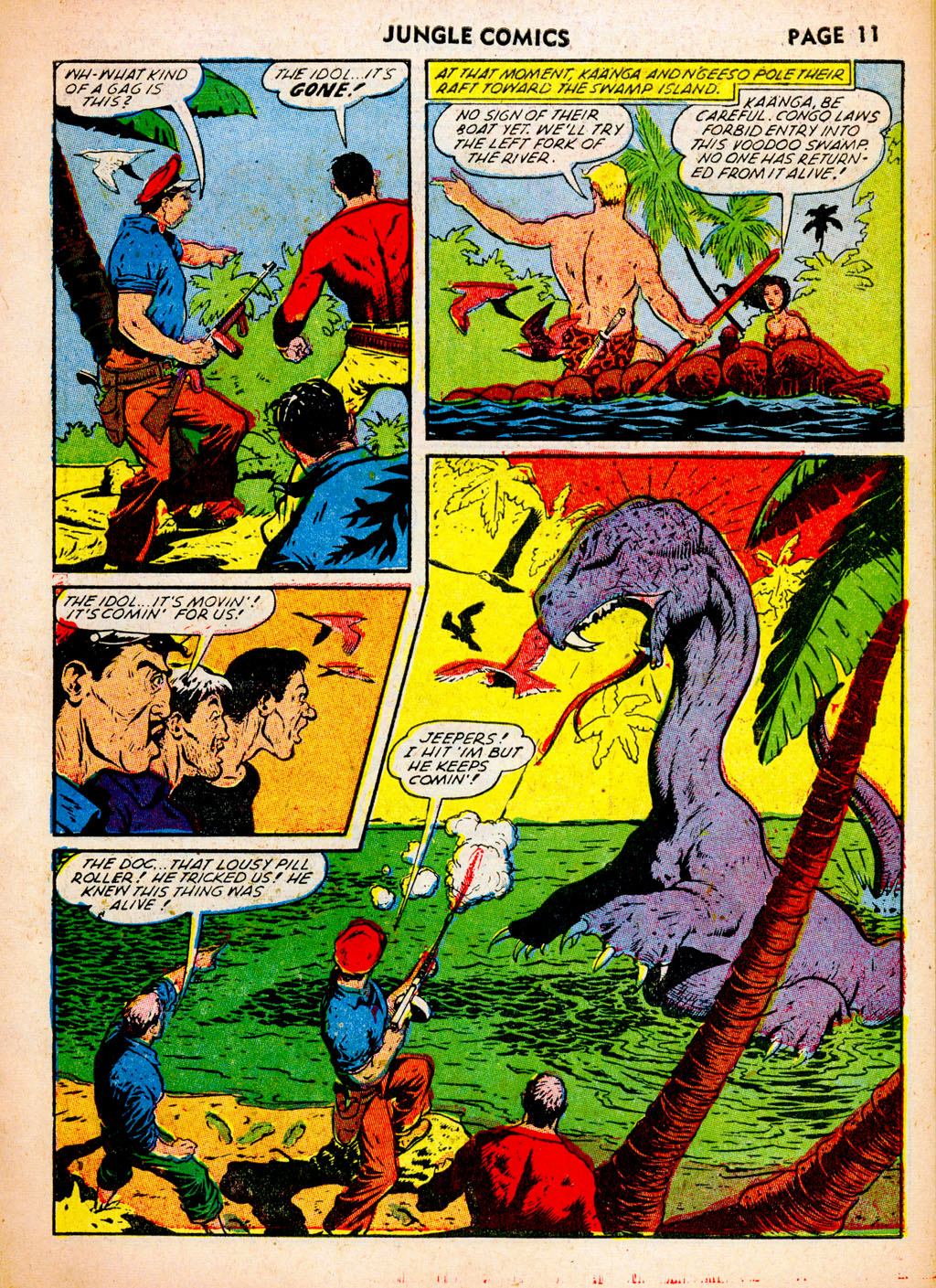Read online Jungle Comics comic -  Issue #37 - 13