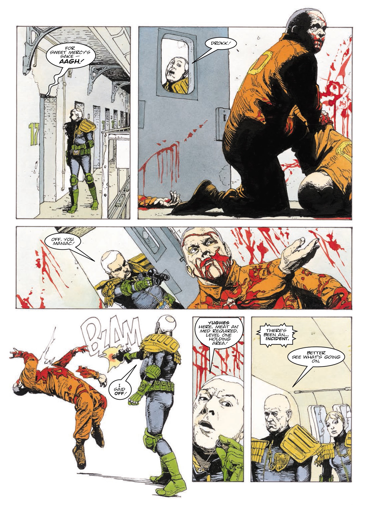 Read online Judge Anderson: The Psi Files comic -  Issue # TPB 4 - 191