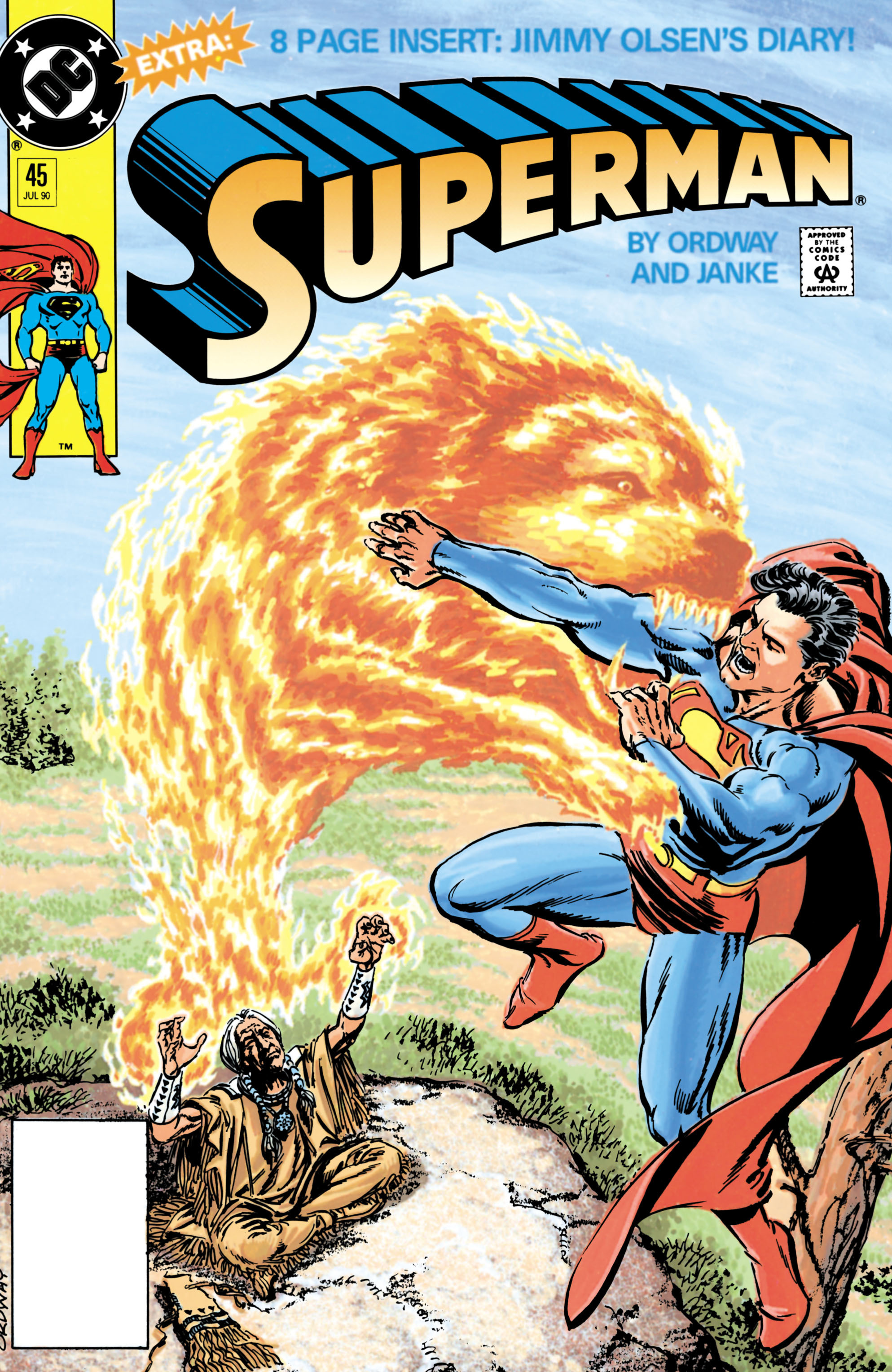 Read online Superman (1987) comic -  Issue #45 - 1