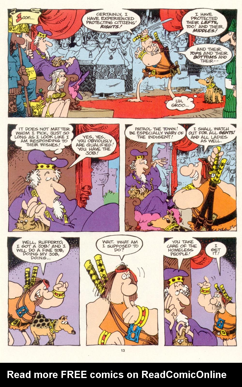 Read online Sergio Aragonés Groo the Wanderer comic -  Issue #118 - 15