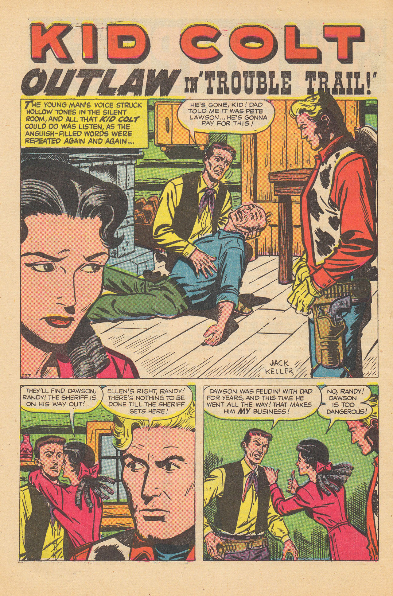 Read online Kid Colt Outlaw comic -  Issue #59 - 10