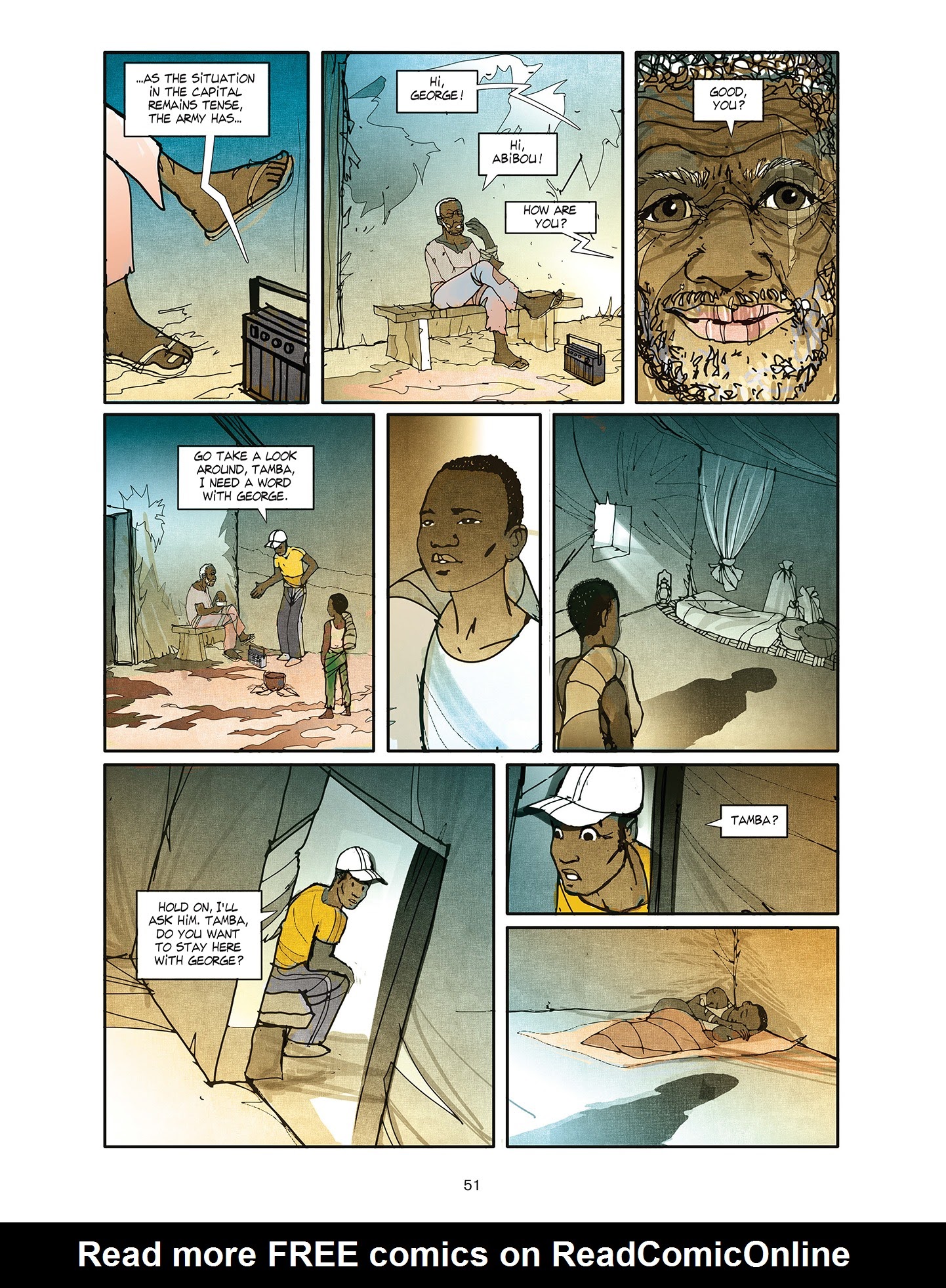 Read online Tamba, Child Soldier comic -  Issue # TPB - 52