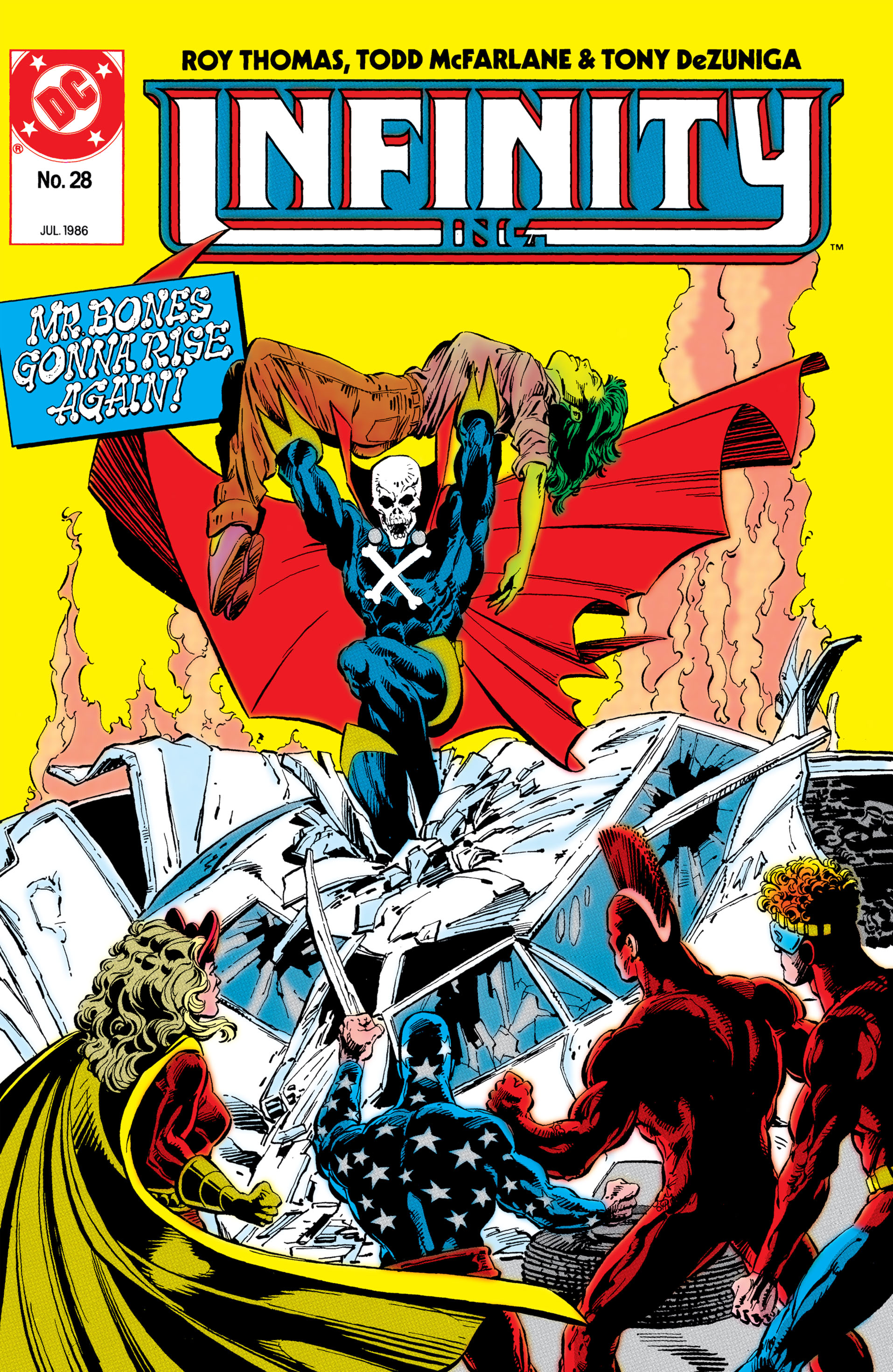 Read online Infinity Inc. (1984) comic -  Issue #28 - 1