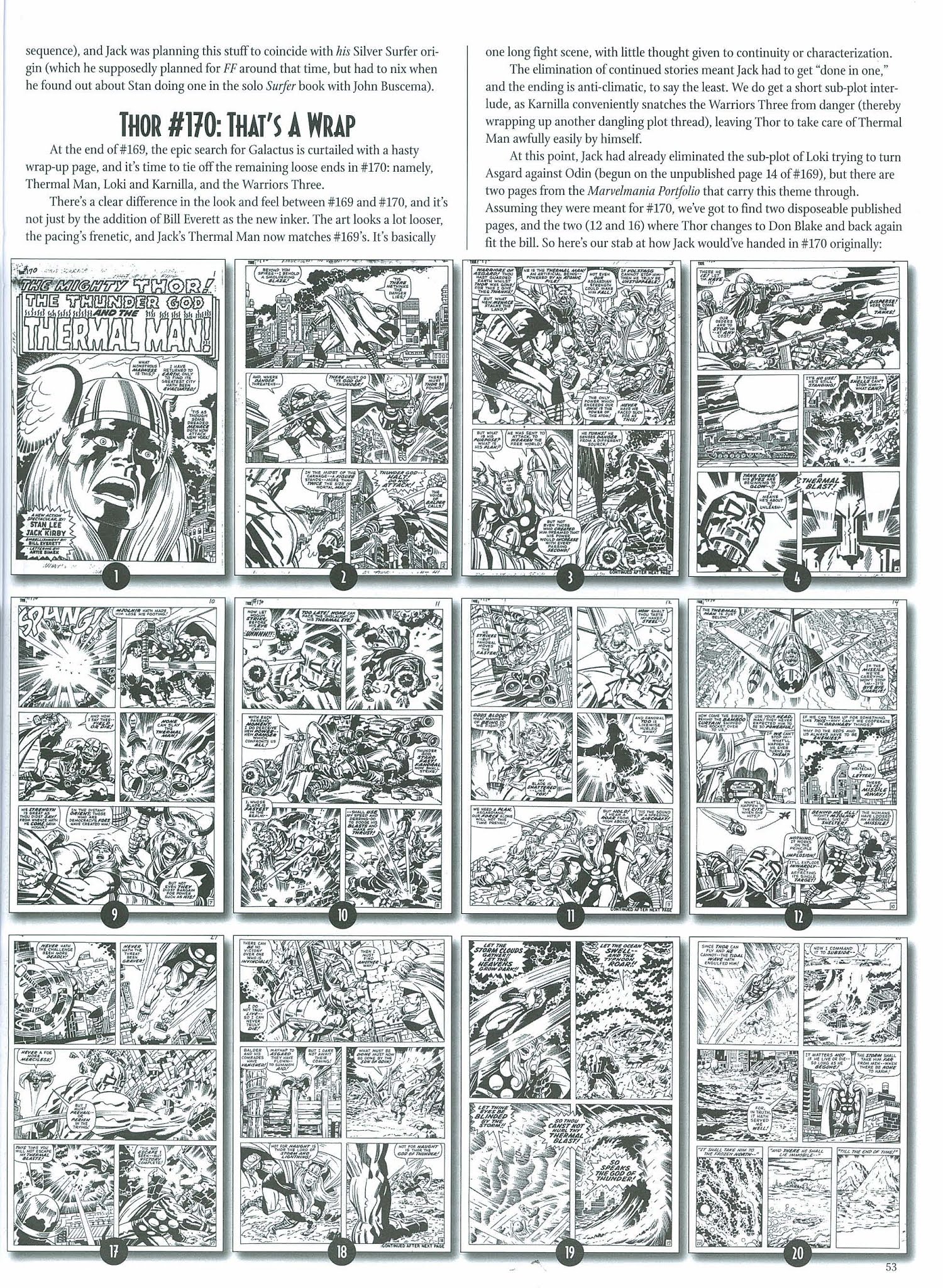 Read online The Jack Kirby Collector comic -  Issue #52 - 54