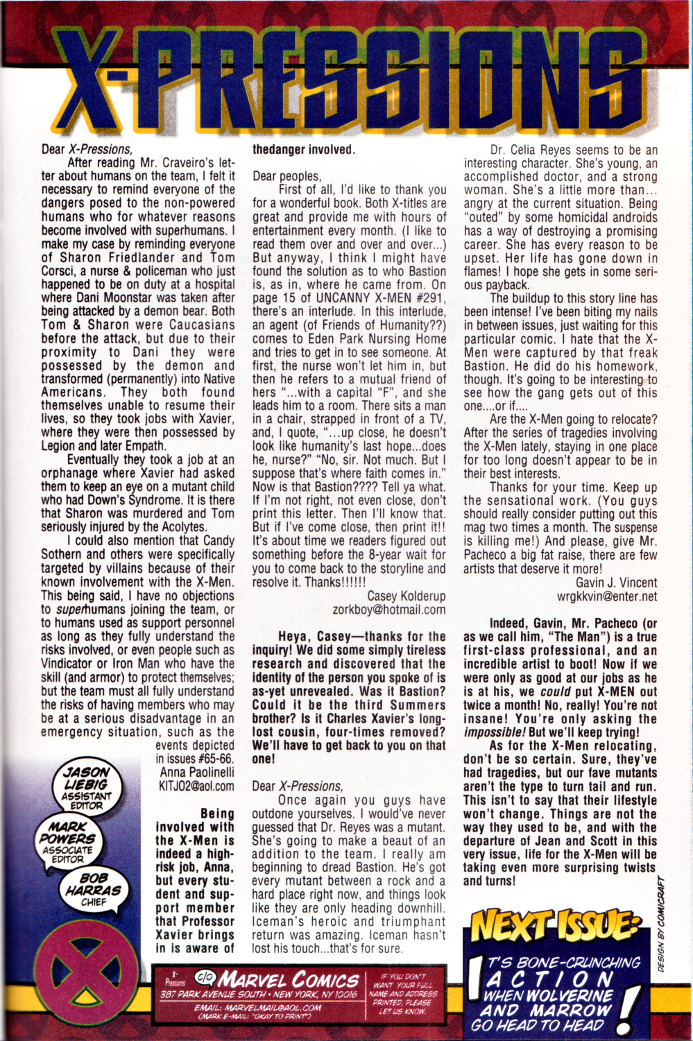 Read online X-Men (1991) comic -  Issue #71 - 20