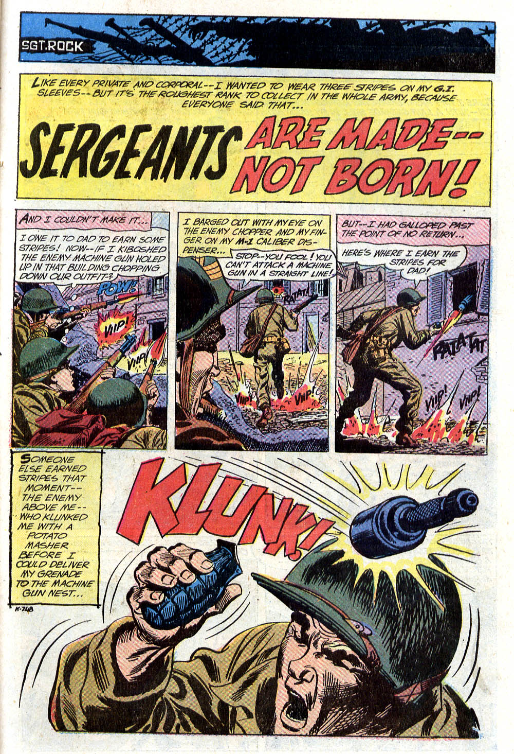 Read online Our Army at War (1952) comic -  Issue #239 - 35