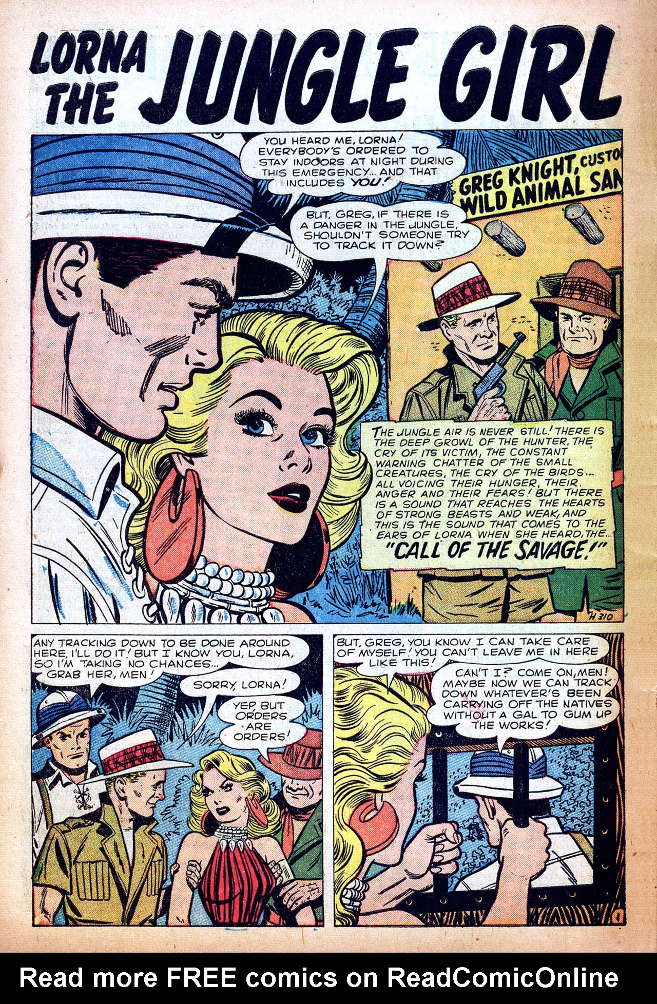 Read online Lorna, The Jungle Girl comic -  Issue #17 - 10