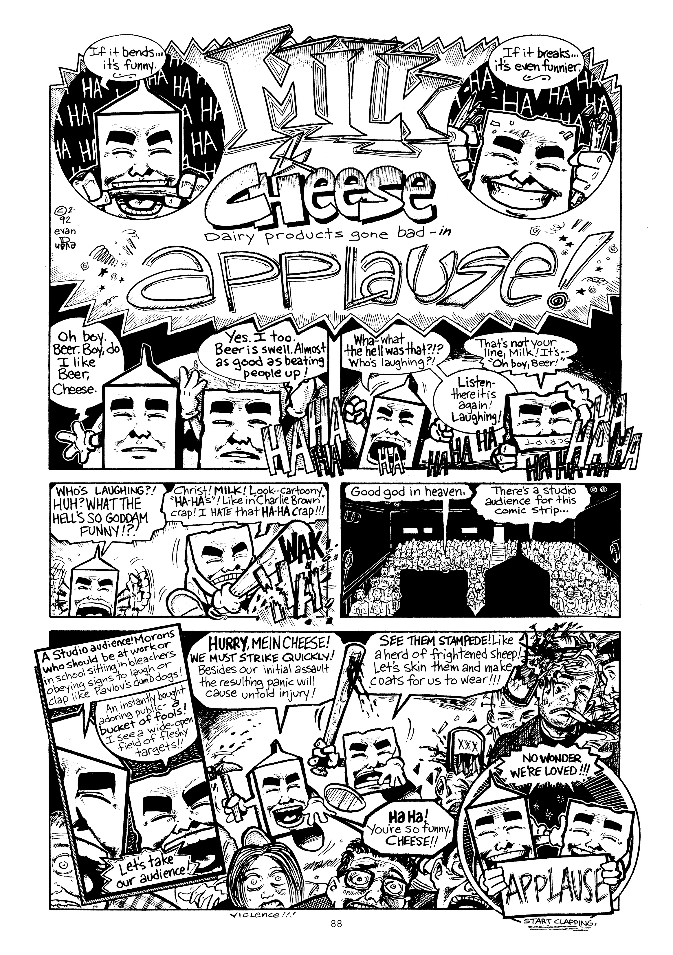 Read online Milk And Cheese: Dairy Products Gone Bad! comic -  Issue # Full - 90
