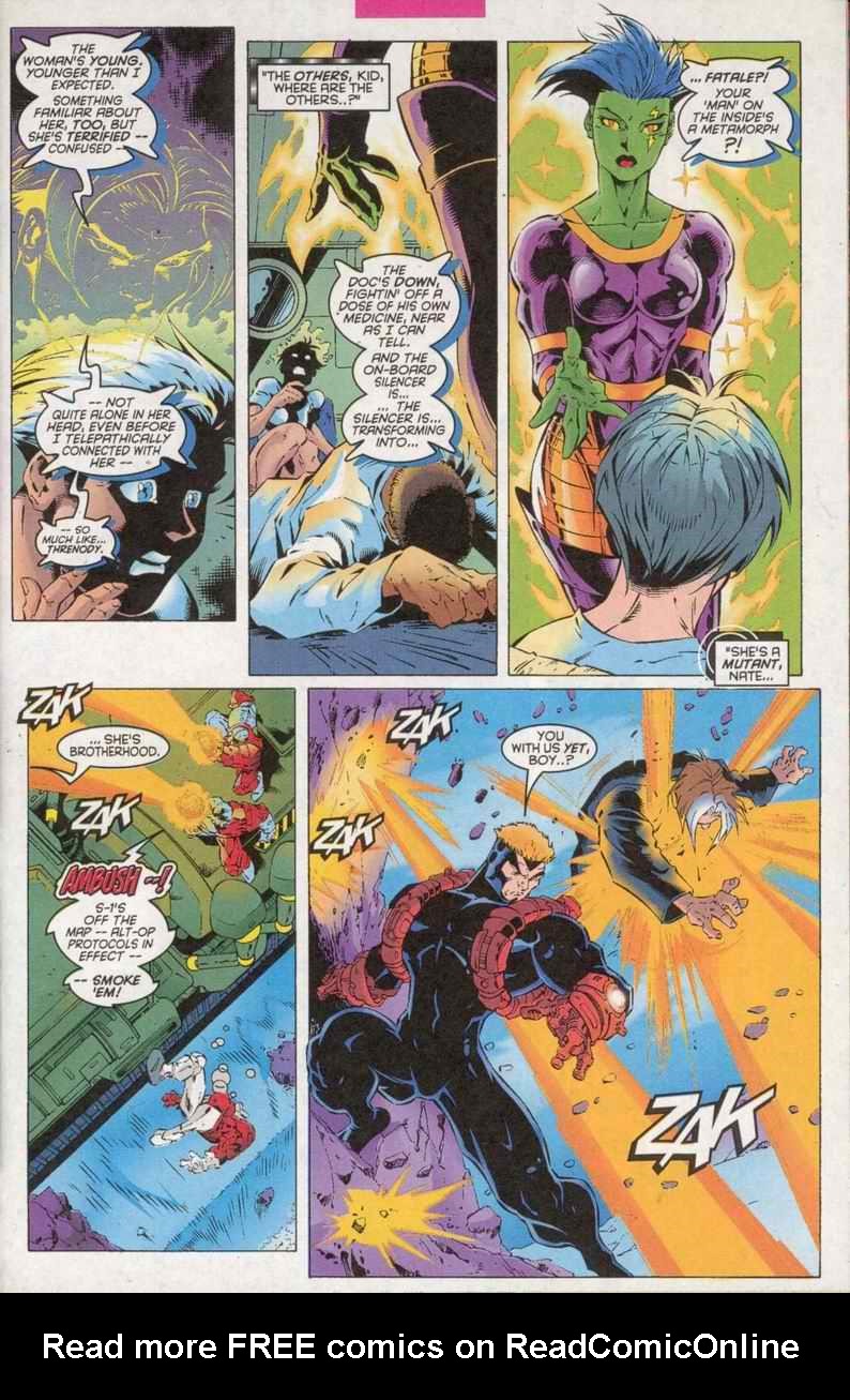 Read online X-Man comic -  Issue #27 - 7