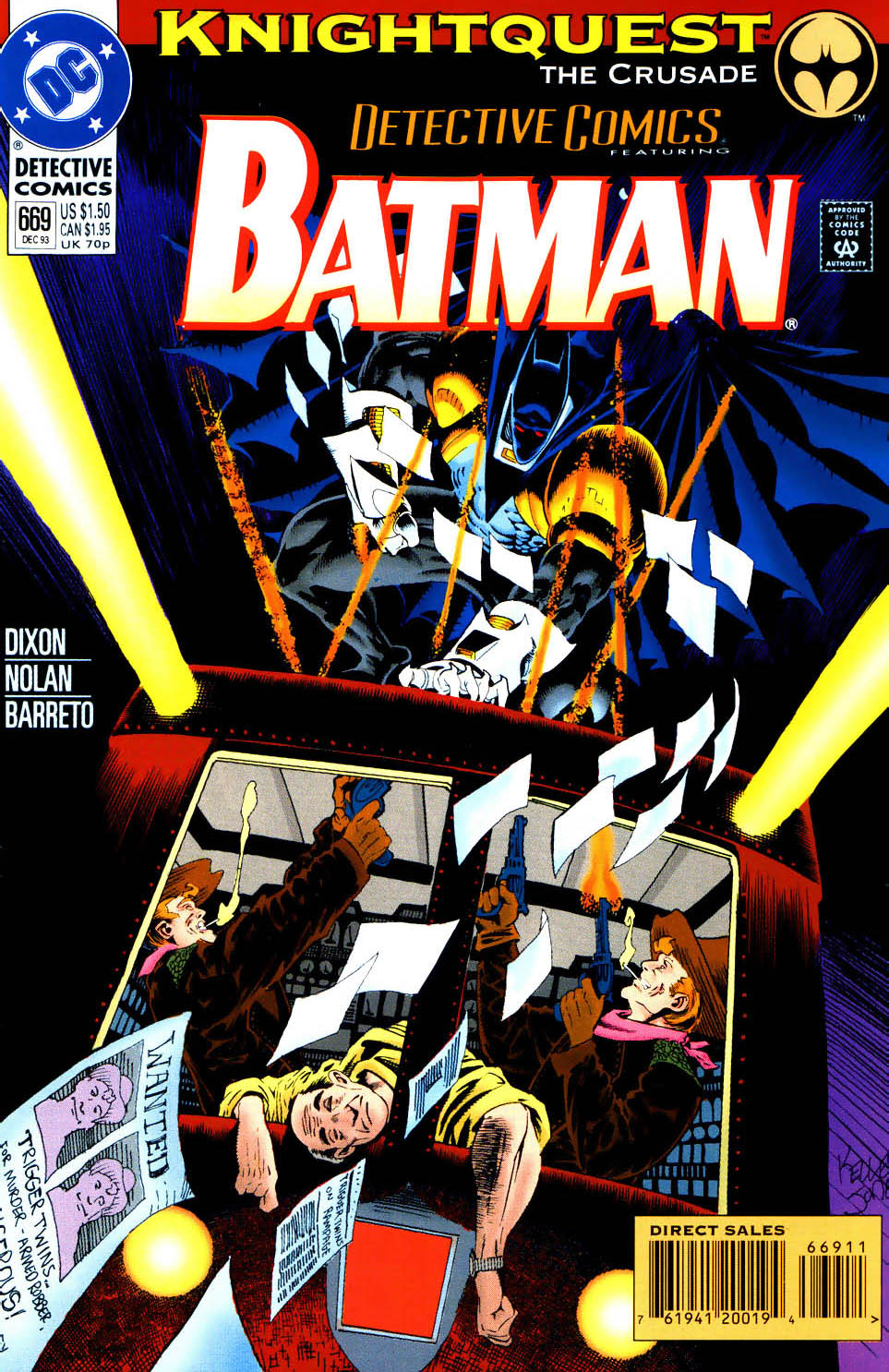 <{ $series->title }} issue Batman: Knightfall The Crusade - Issue #4 - Page 1